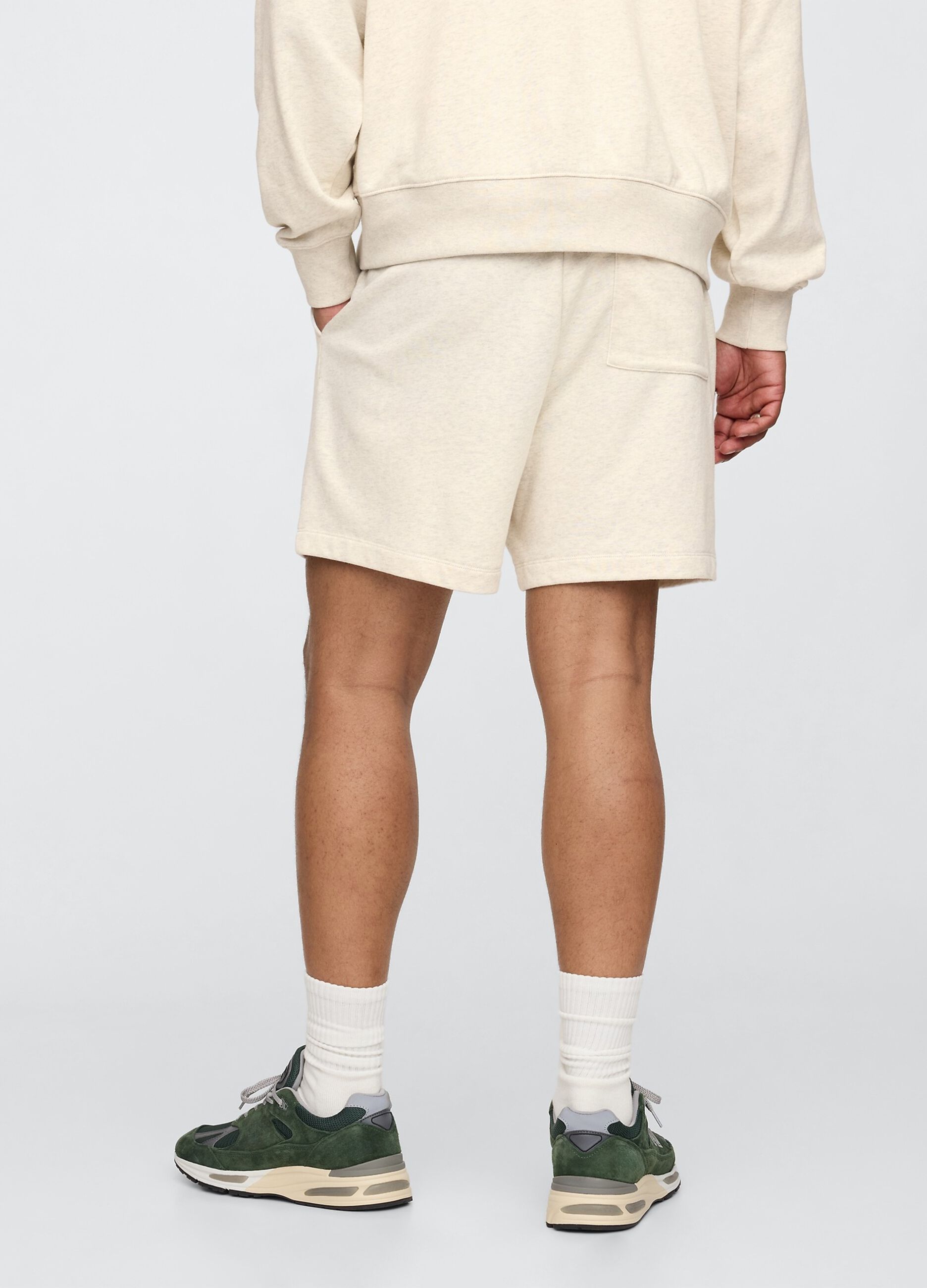 Shorts beige Gap in misto cotone_2