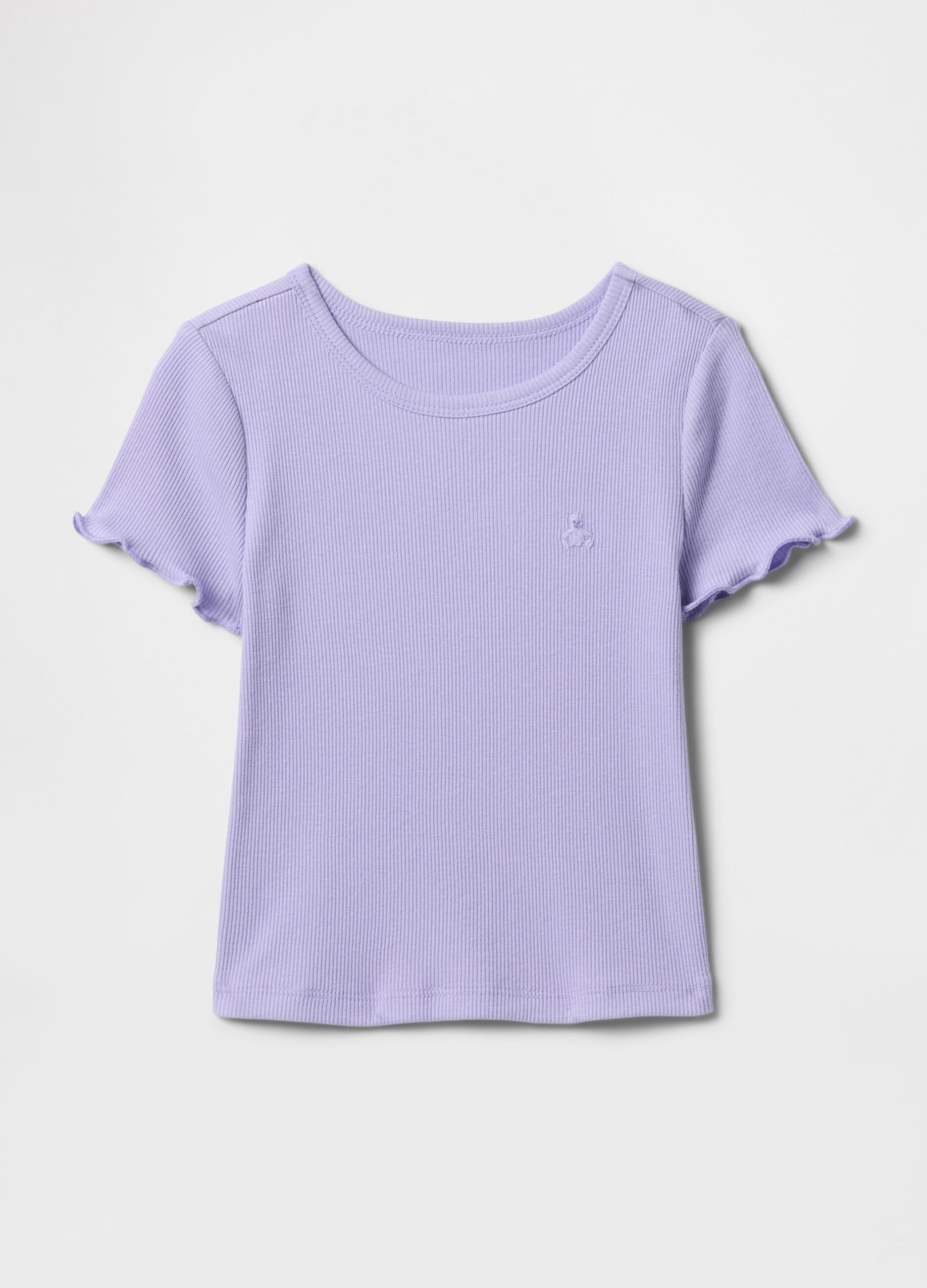 T-shirt lilla a maniche corte in cotone GAP Kids