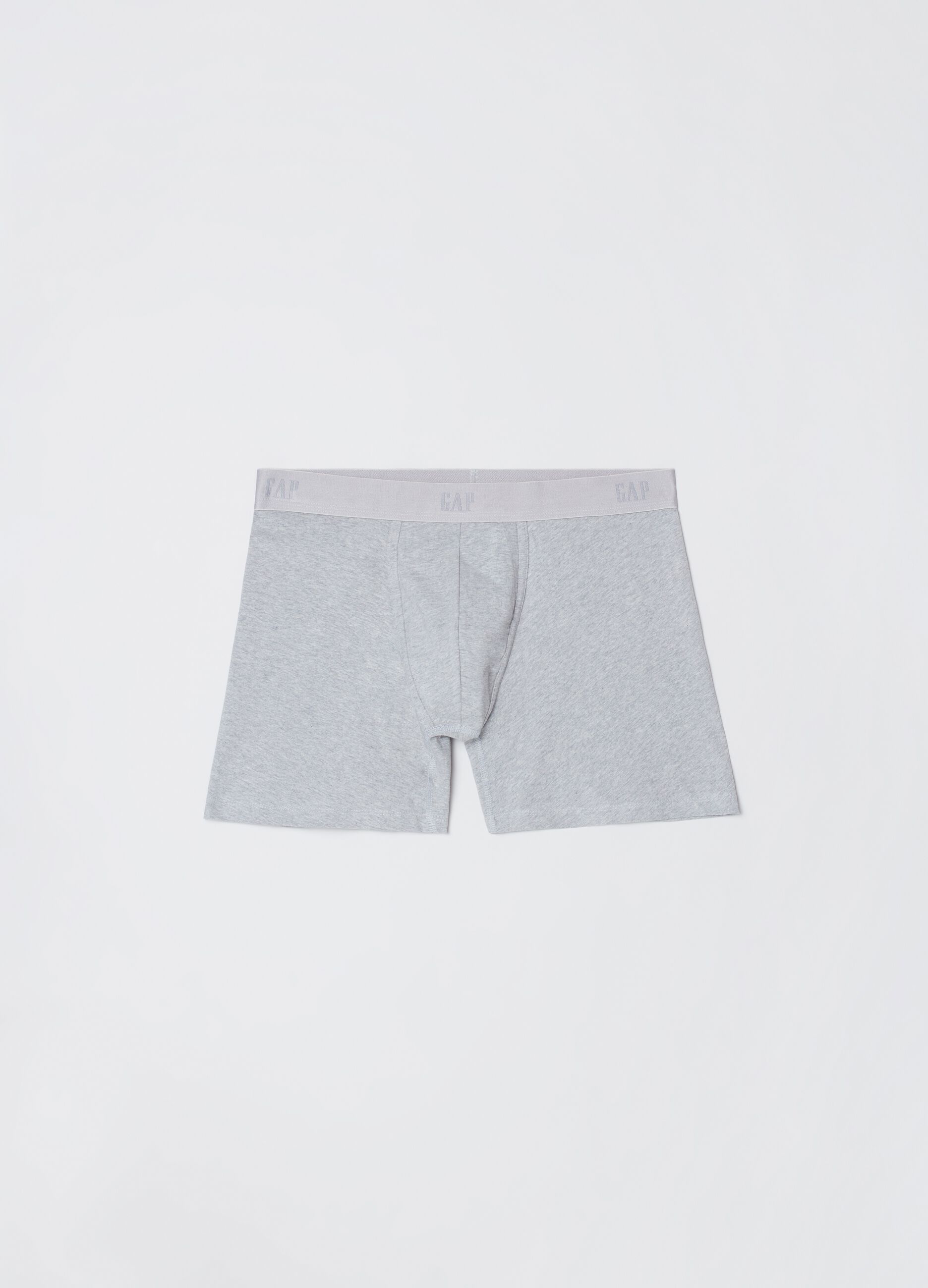 Stretch organic cotton boxer shorts