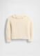 Cardigan bianco in cotone_1