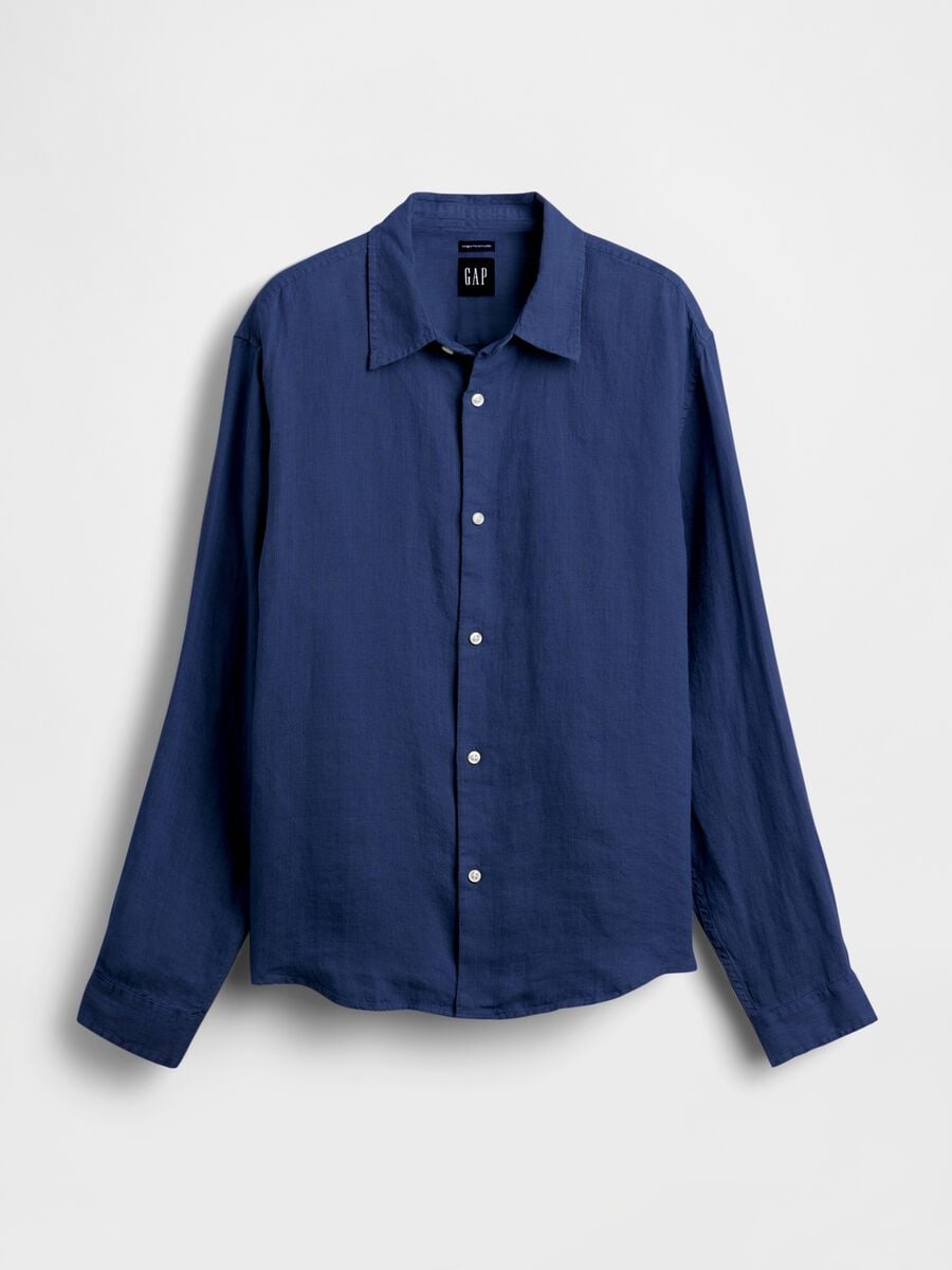 Pure linen shirt Man_1