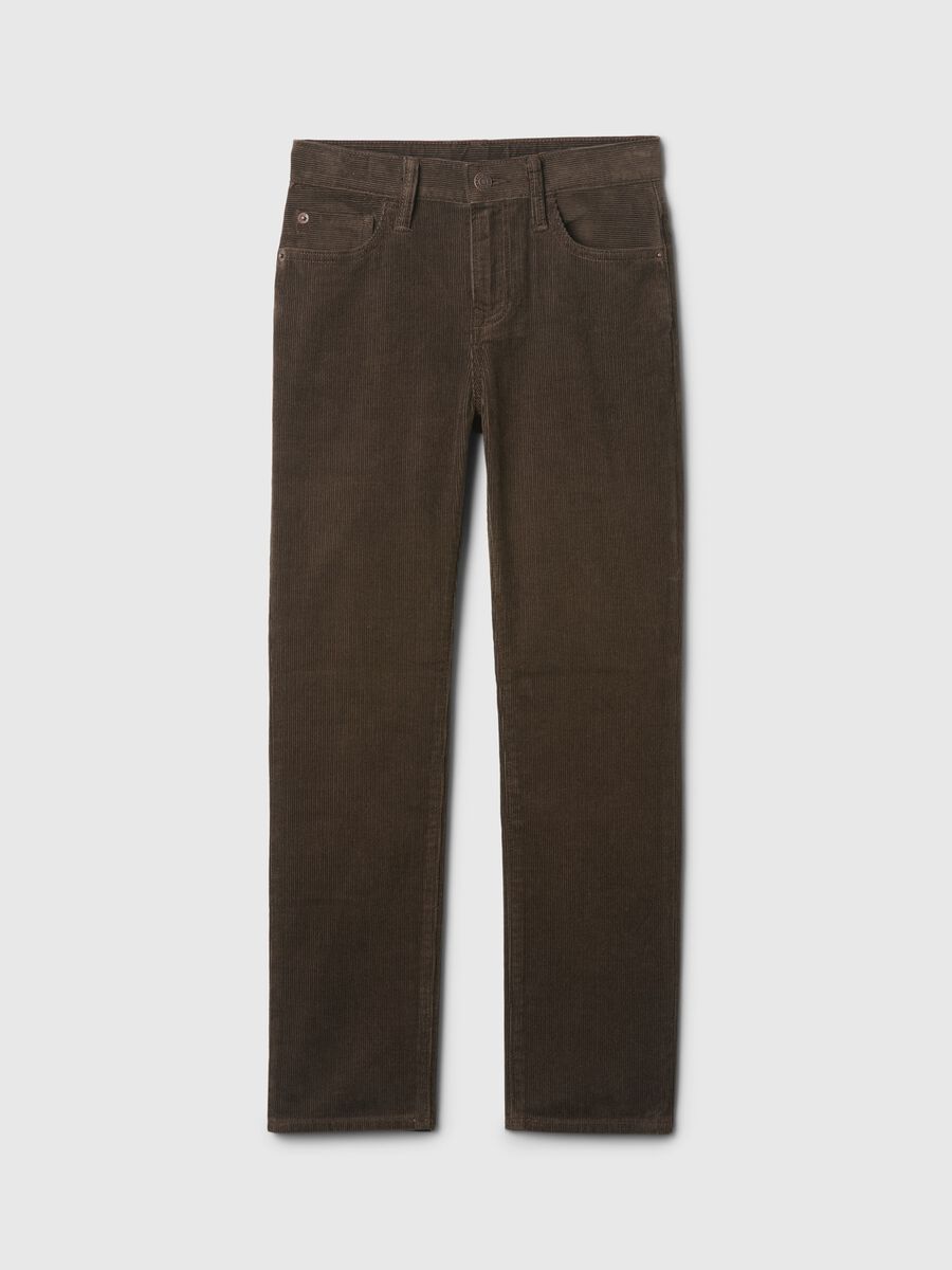 Pantaloni chino in corduroy Bambino_3