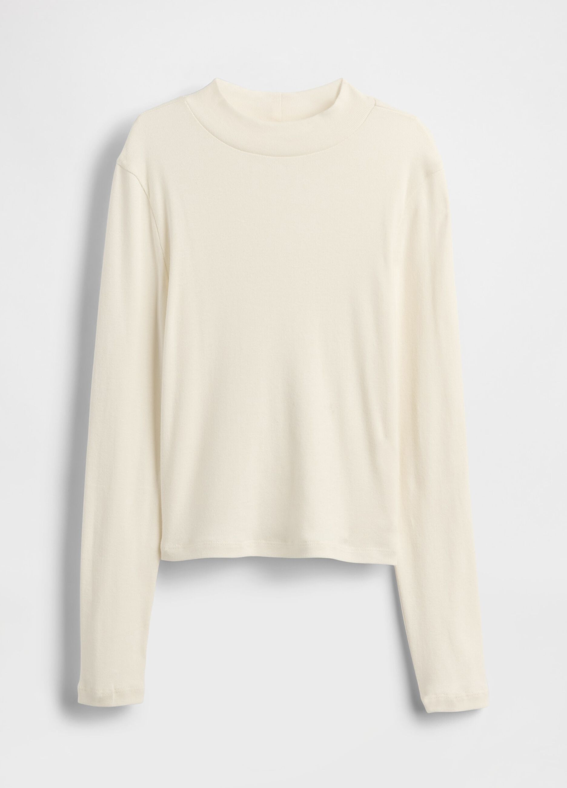 White Long-Sleeve Cotton Shirt