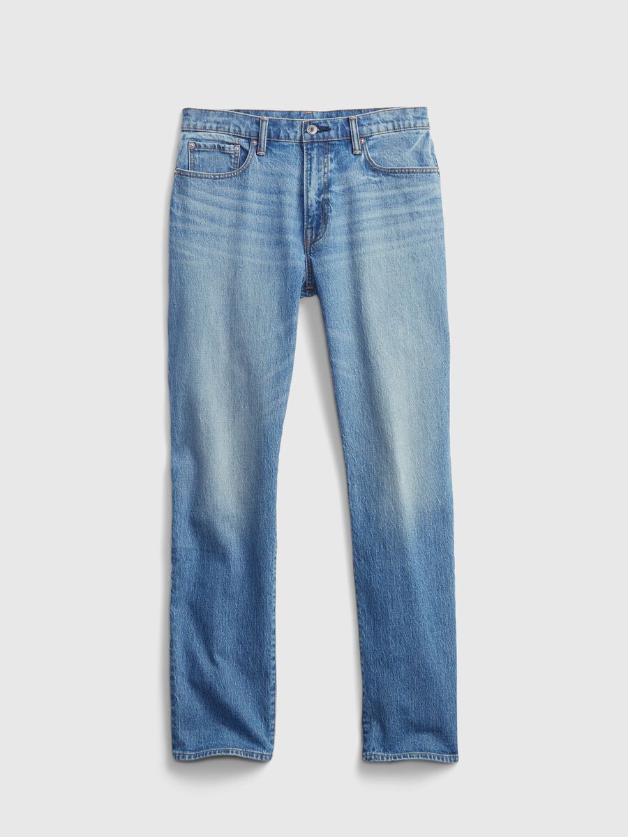 Jeans straight fit a vita media Uomo_4