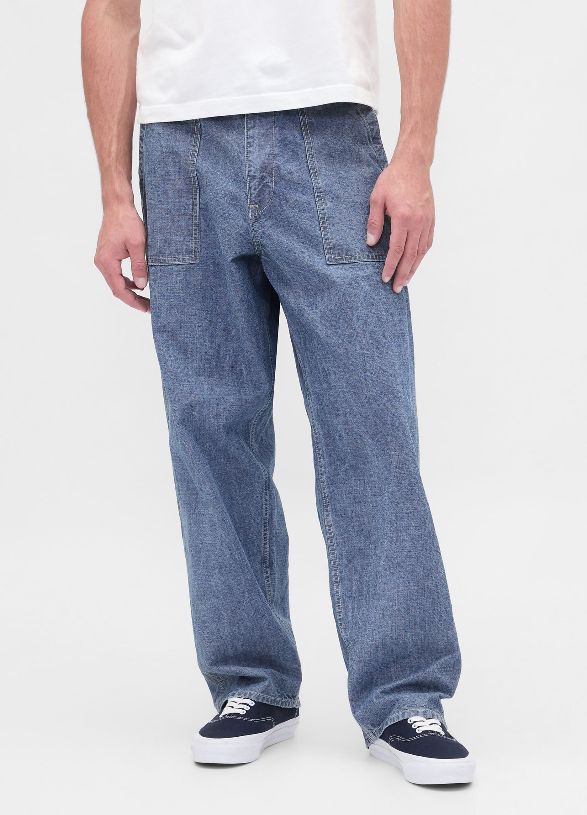 Pantaloni in denim 