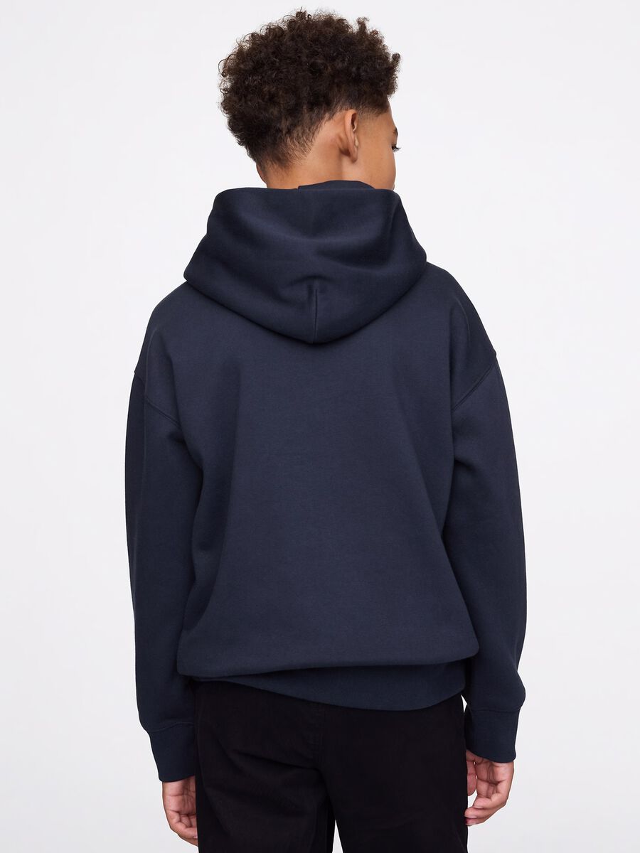 Felpa con cappuccio blu Los Angeles GAP Kids Bambino_2