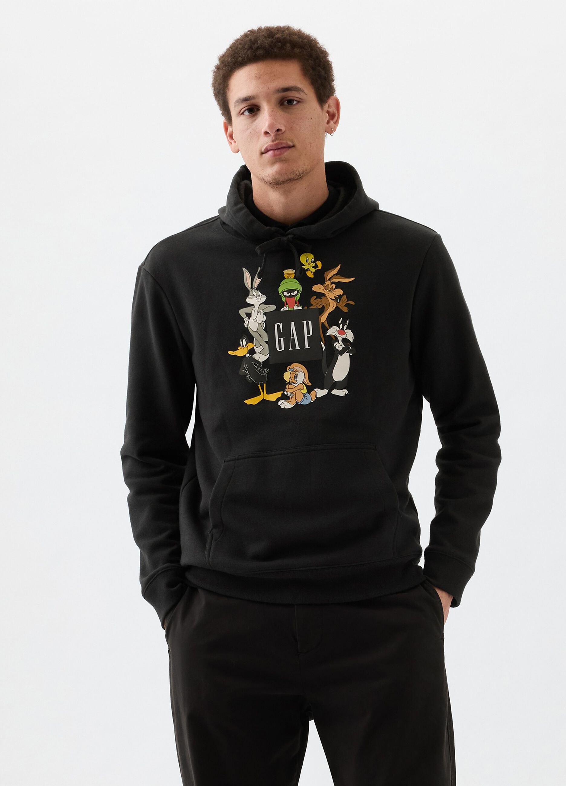 Felpa looney tunes uomo deals