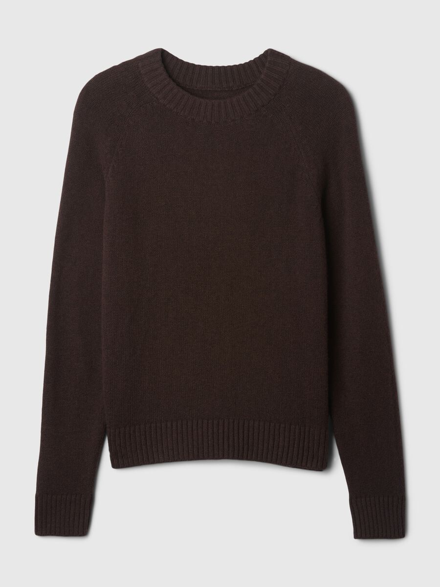 Pullover with round neck and raglan sleeves Woman_3