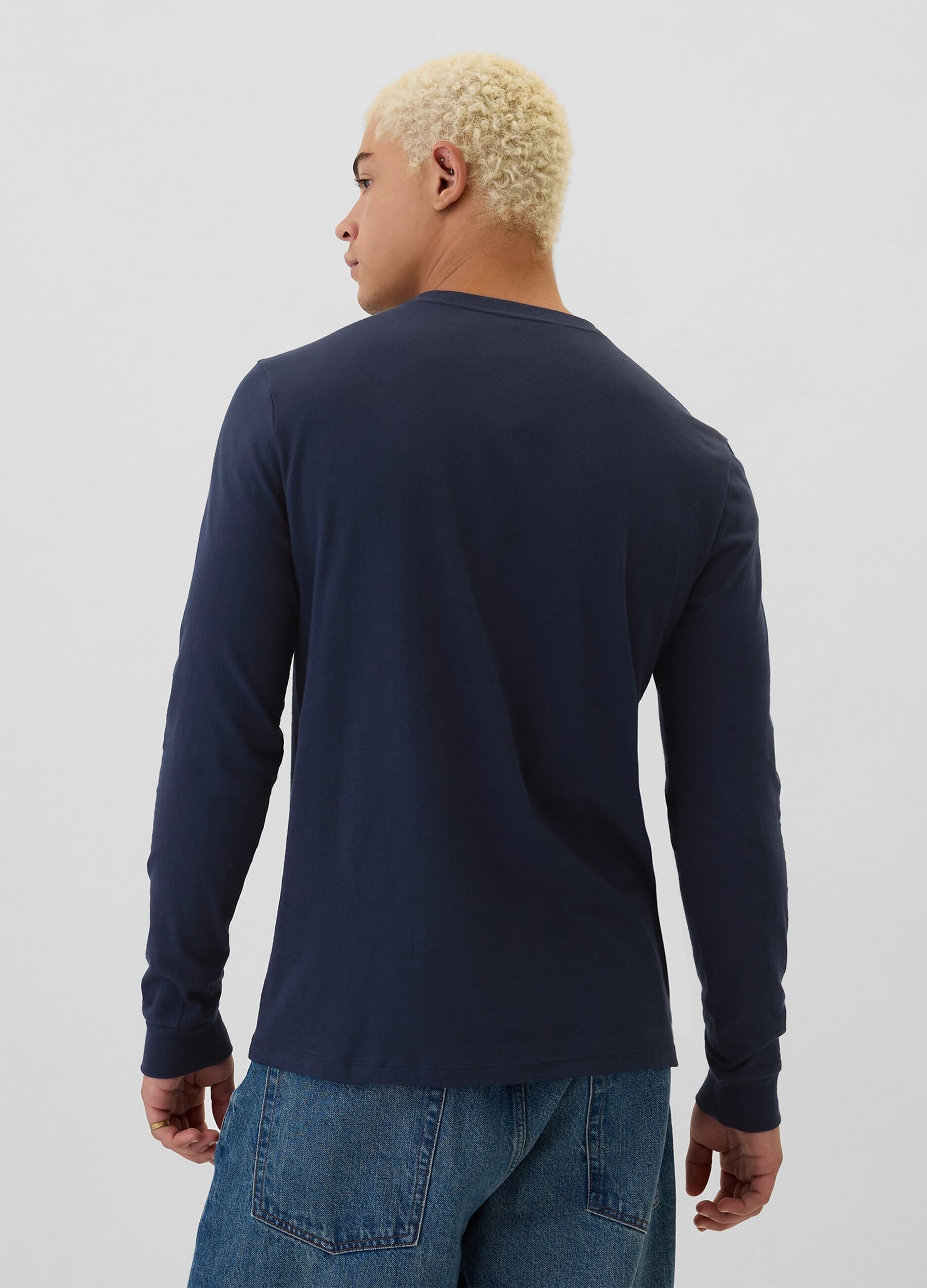 Long-sleeved T-shirt in cotton_2