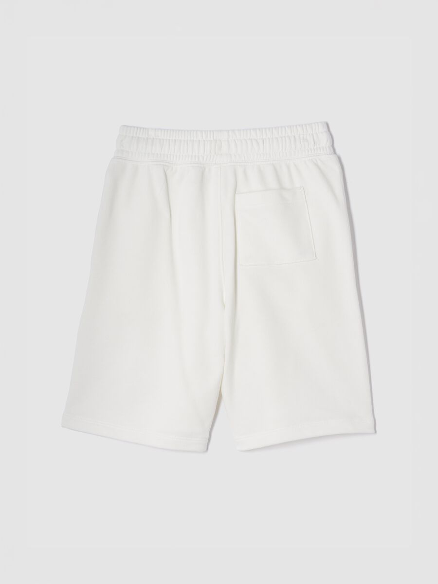Pantaloncini sportivi bianchi GAP Athletics Boy_1