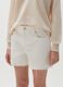 Shorts in denim tinta unita_1