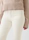 Pantalone flare fit a vita alta in corduroy_4