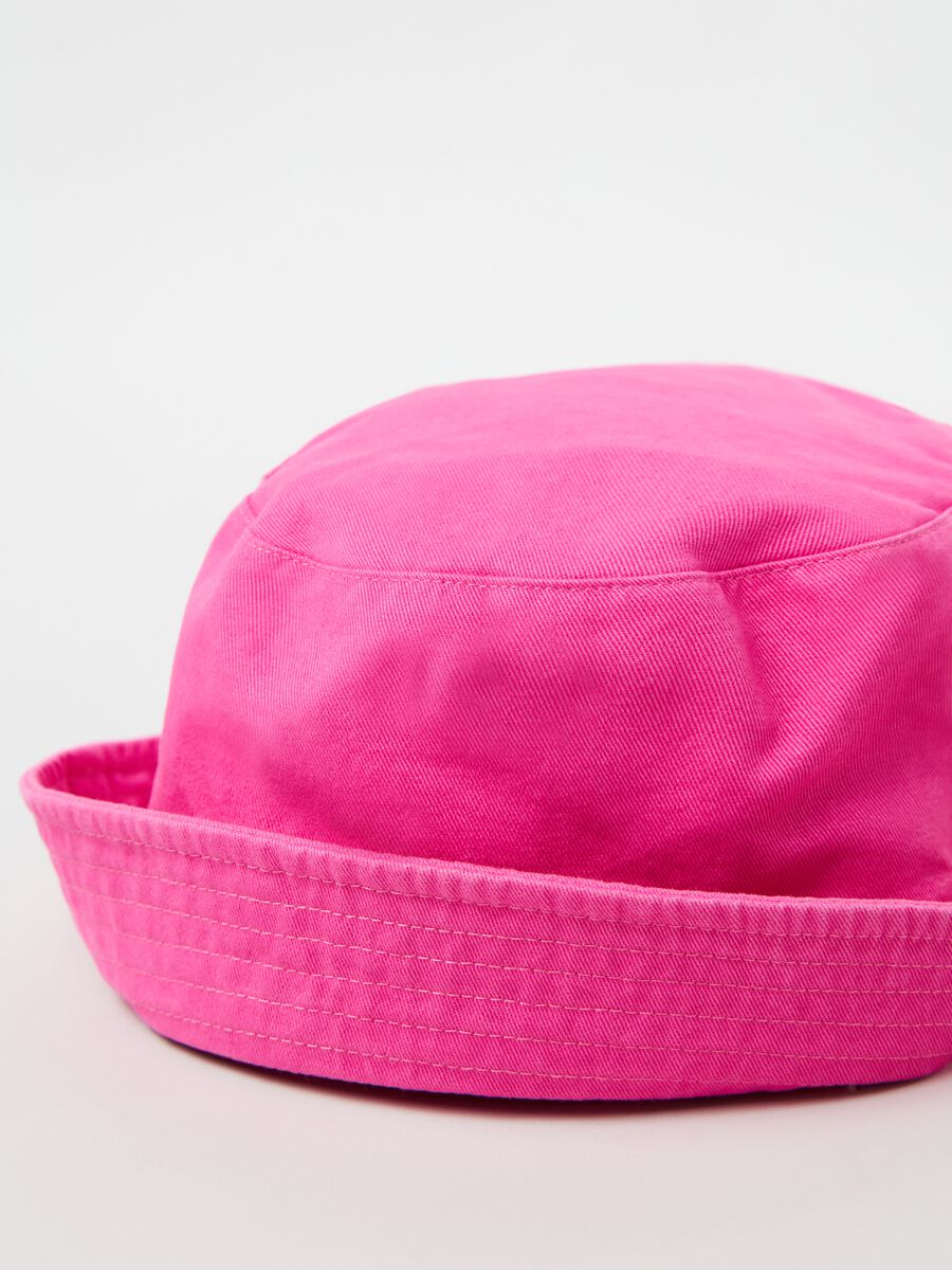 Cappello alla pescatora con ricamo logo Donna_2