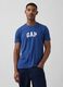 T-shirt a maniche corte con logo GAP in puro cotone_0
