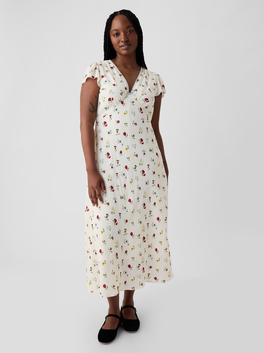 GAP x DÔEN Vestito midi floreale Donna_3
