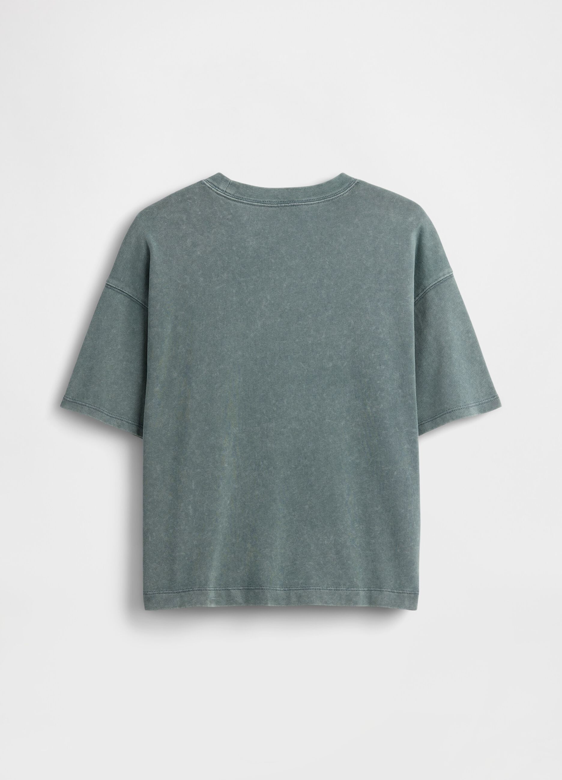 T-shirt a maniche corte in puro cotone