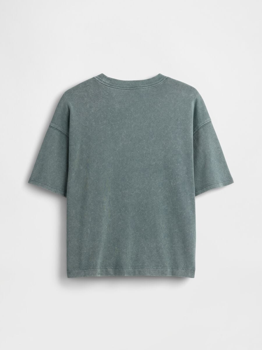 T-shirt a maniche corte in puro cotone Bambino_1