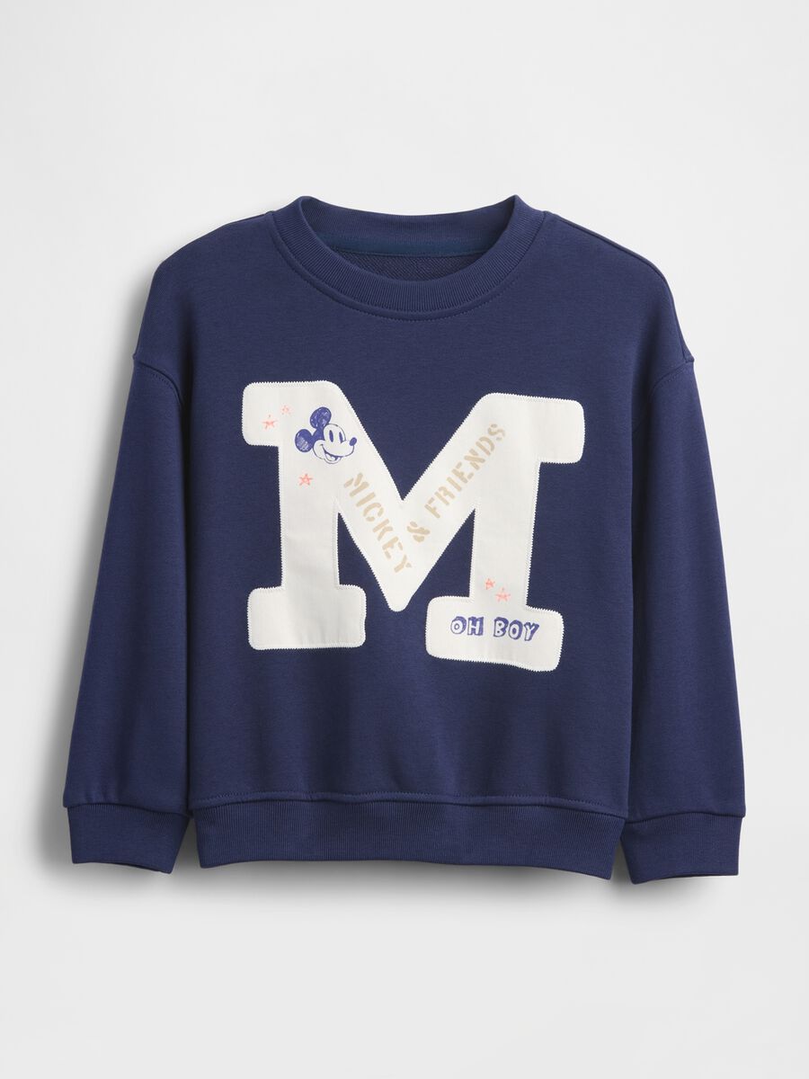 Felpa blu in cotone per bambino Bimbo_0