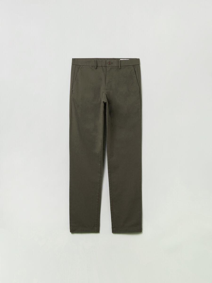 Straight-fit chino trousers Man_0