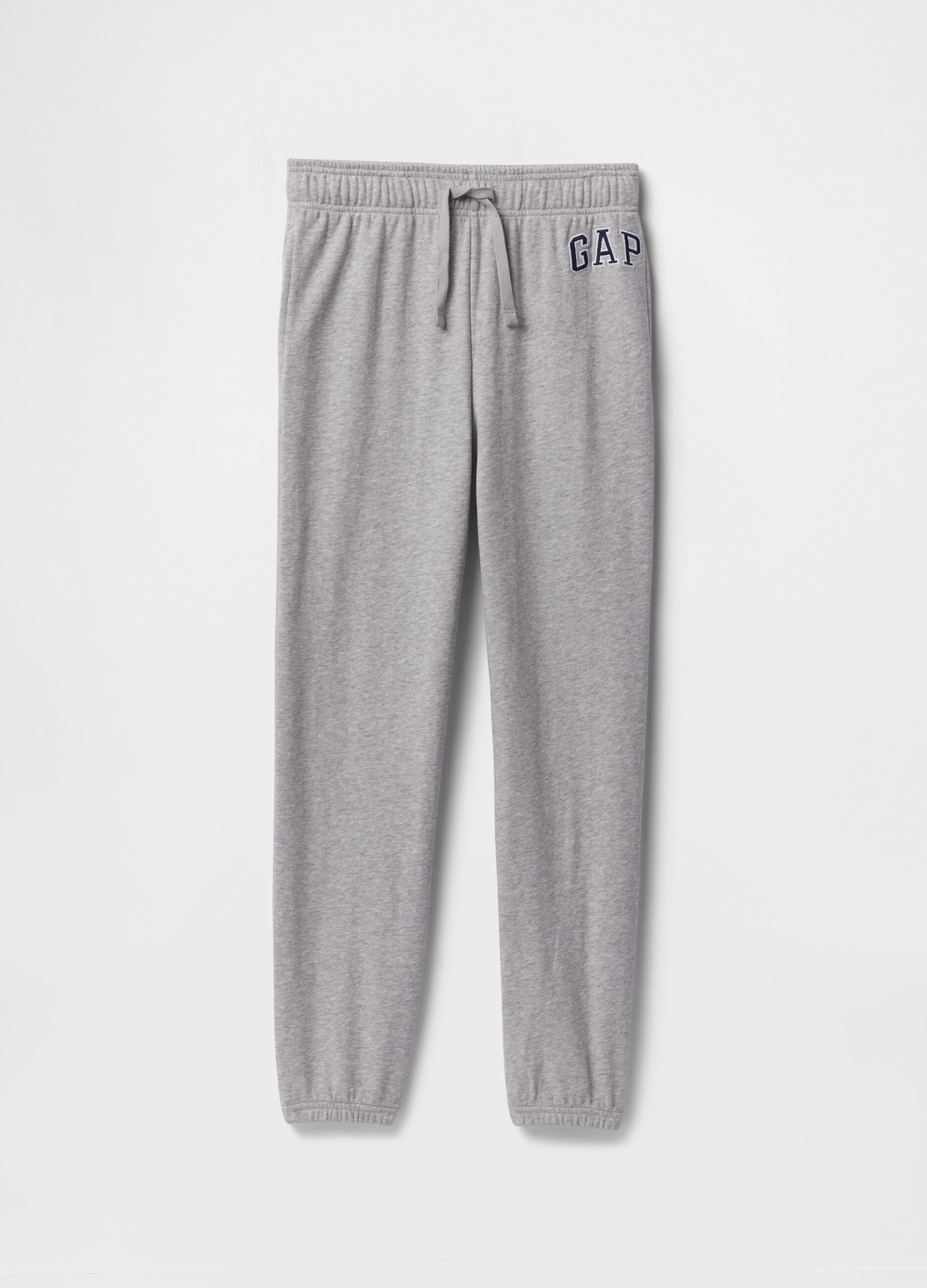 Pantaloni grigi per ragazzi in misto cotone_4