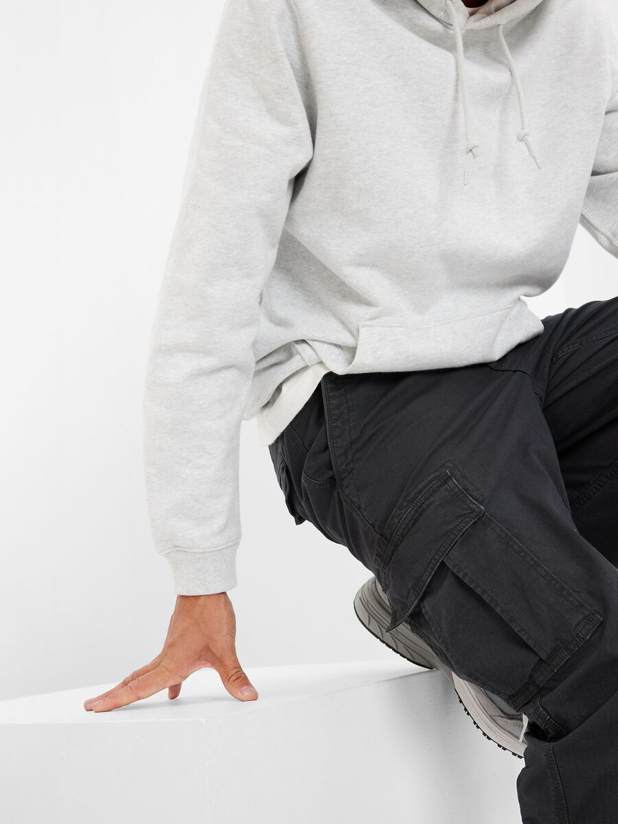 Pantalone cargo con trama ripstop Uomo_1