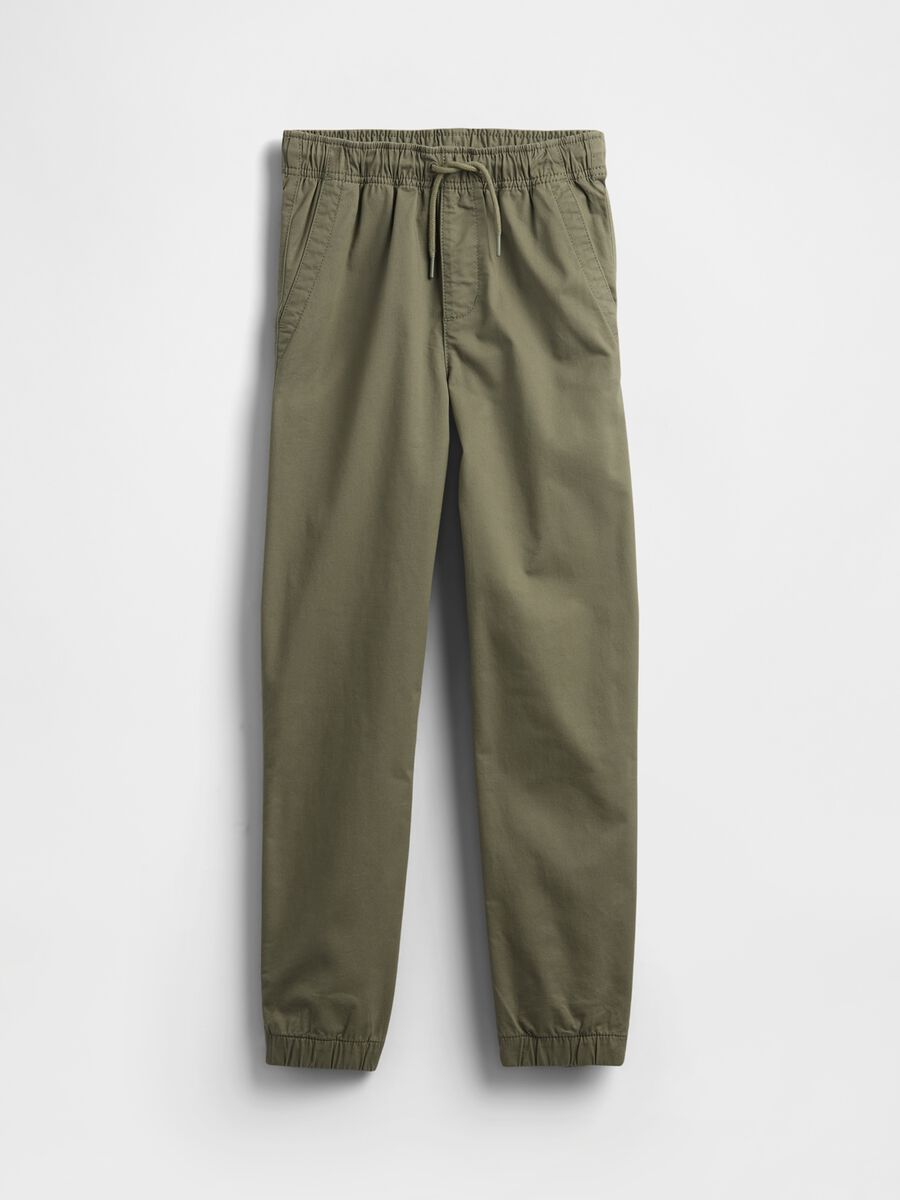 Pantaloni beige elasticizzati per bambino Boy_4
