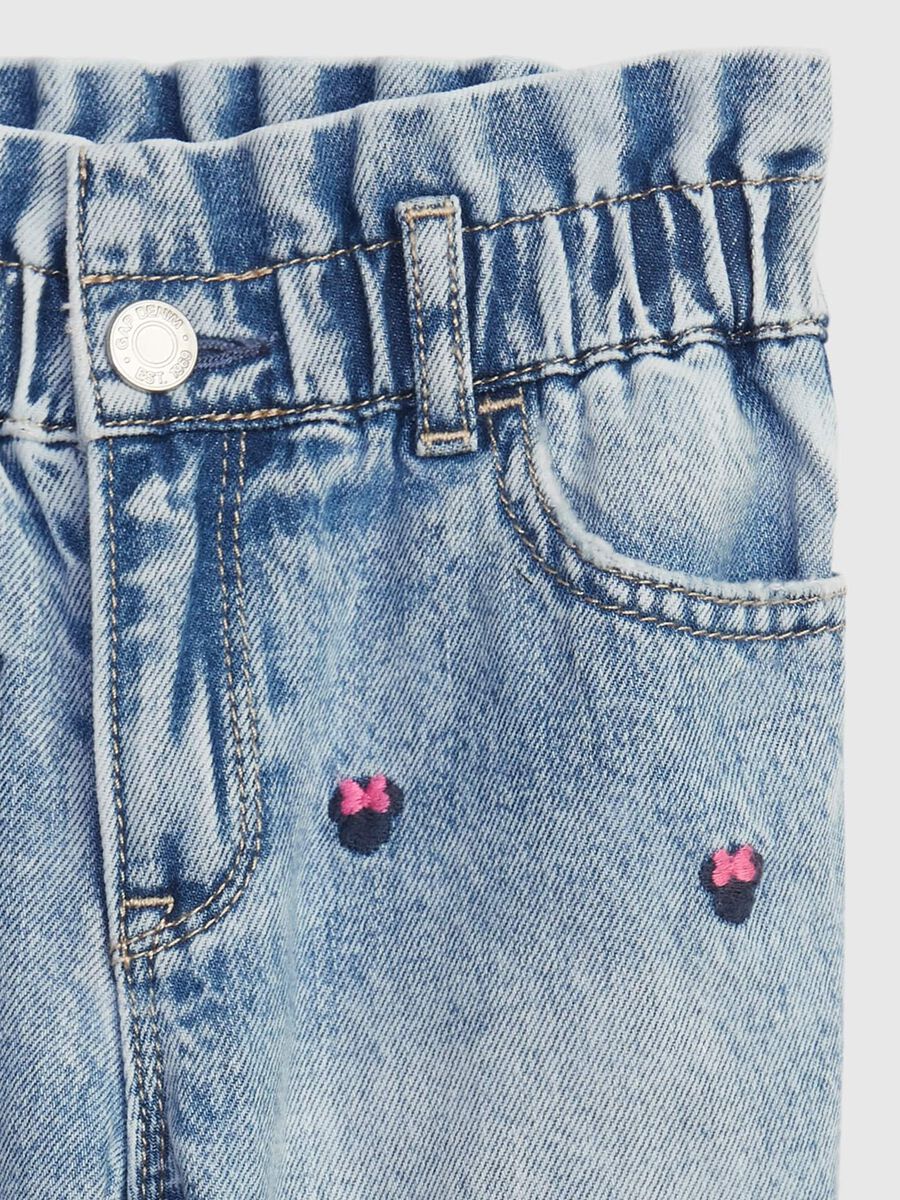 Jeans with Disney Baby Minnie Mouse embroidery Newborn_2