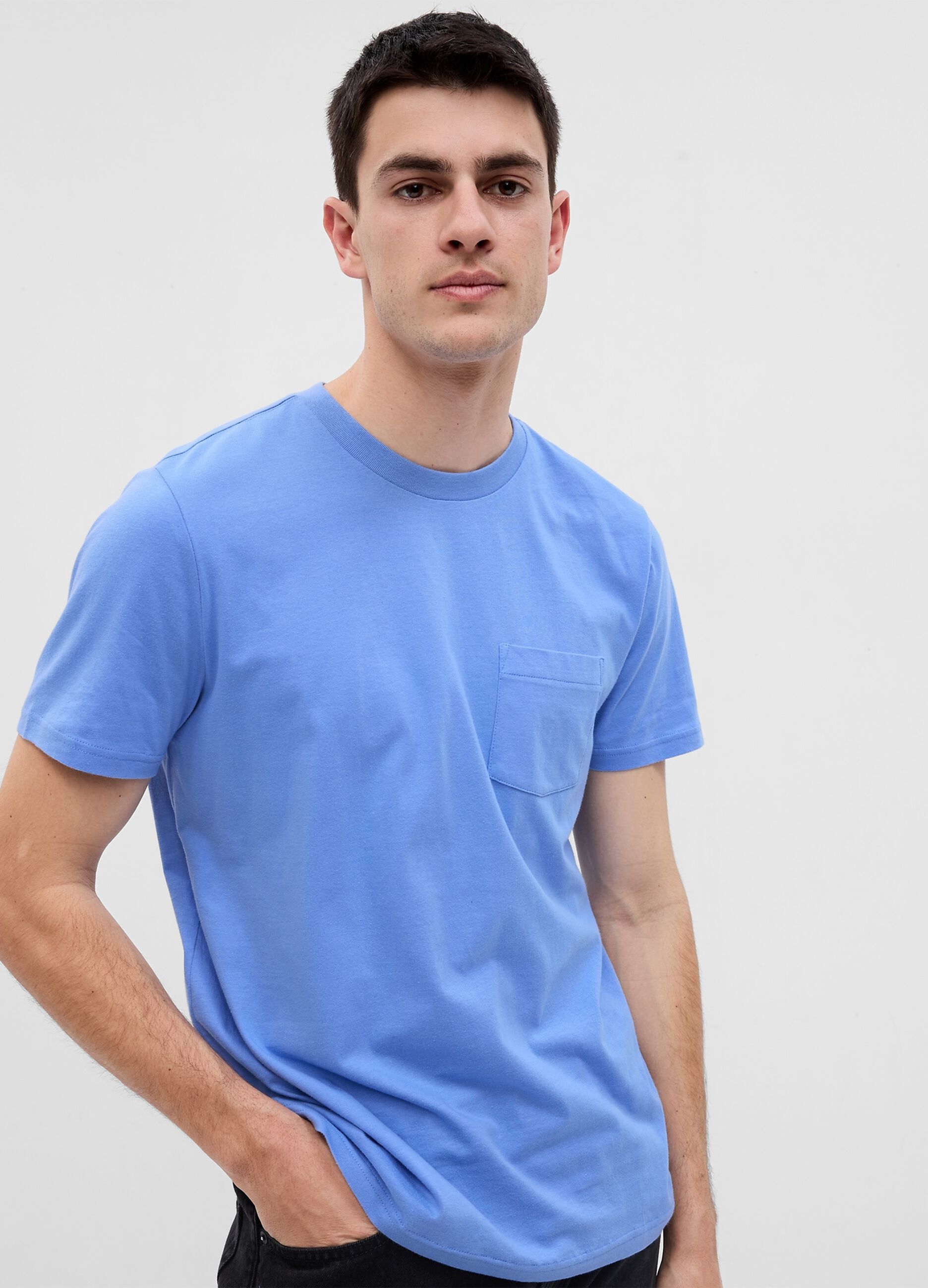 Organic cotton T-shirt with pocket