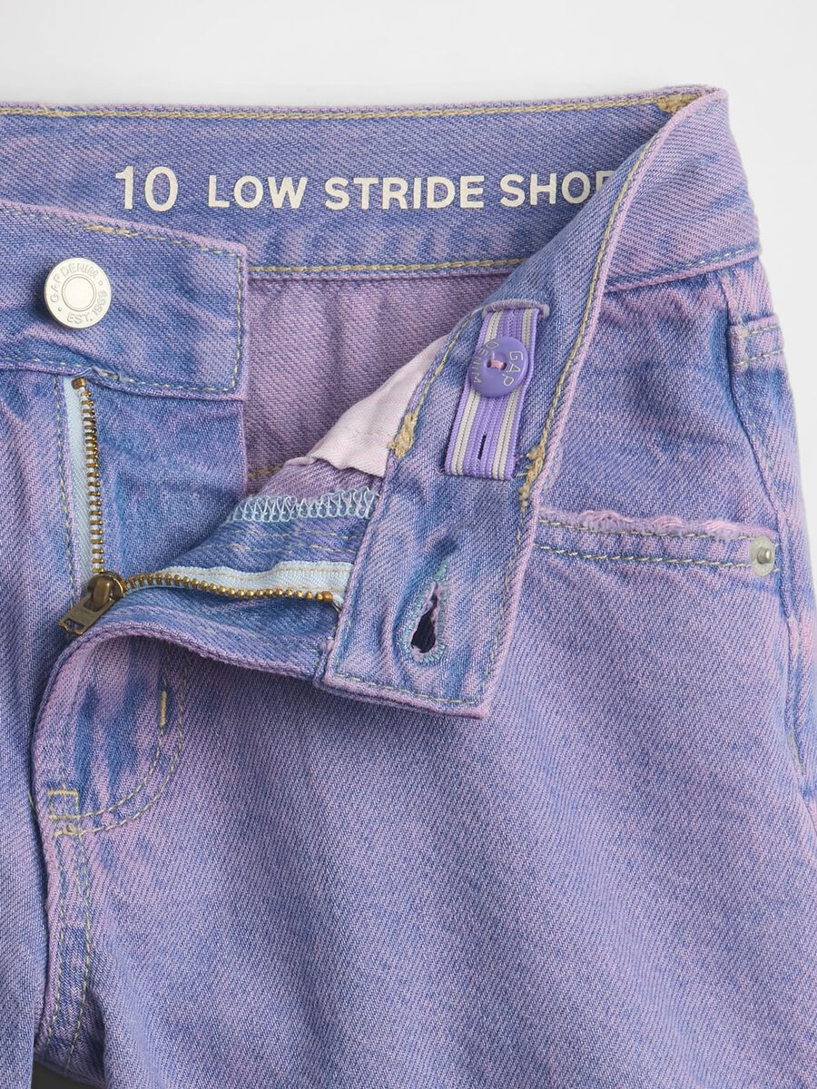 Shorts denim viola per bambina Bambina_5