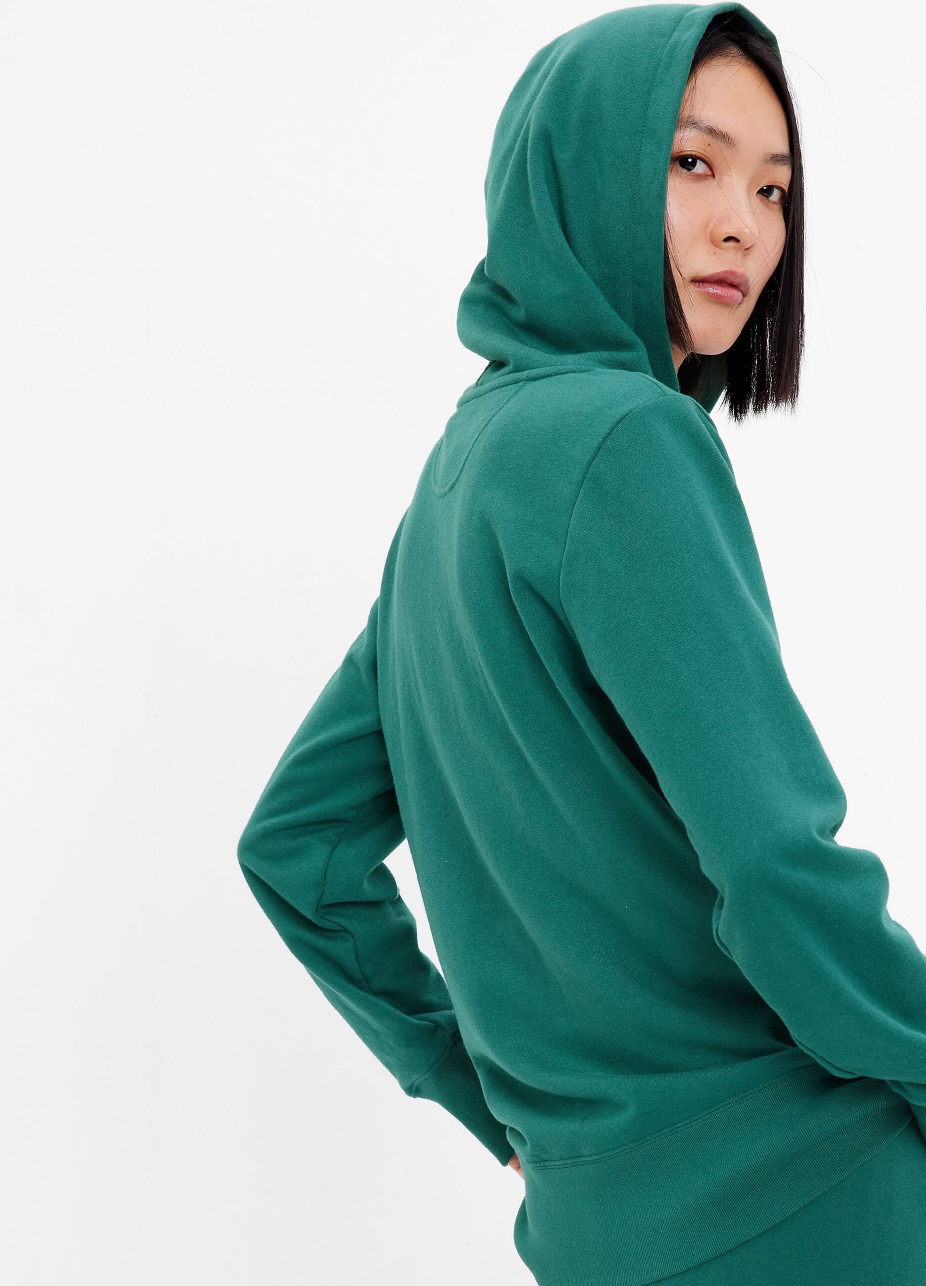Full-zip con cappuccio e stampa logo_1