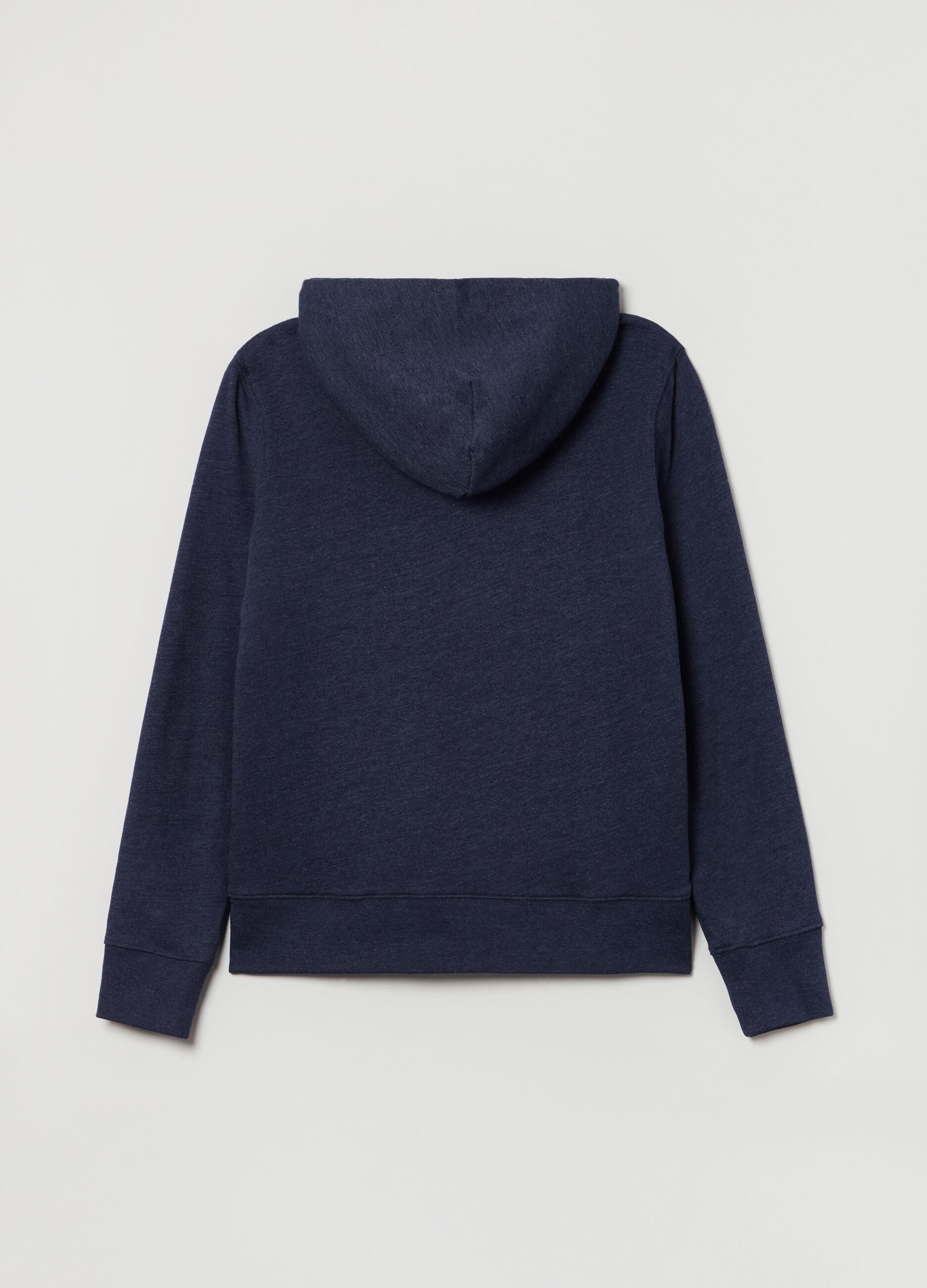 Full-zip con interno in sherpa e ricamo logo_1