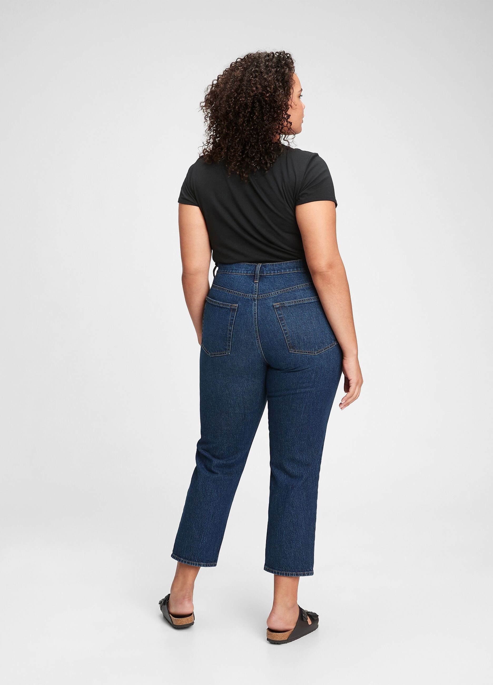 Straight-fit, high-rise jeans_1