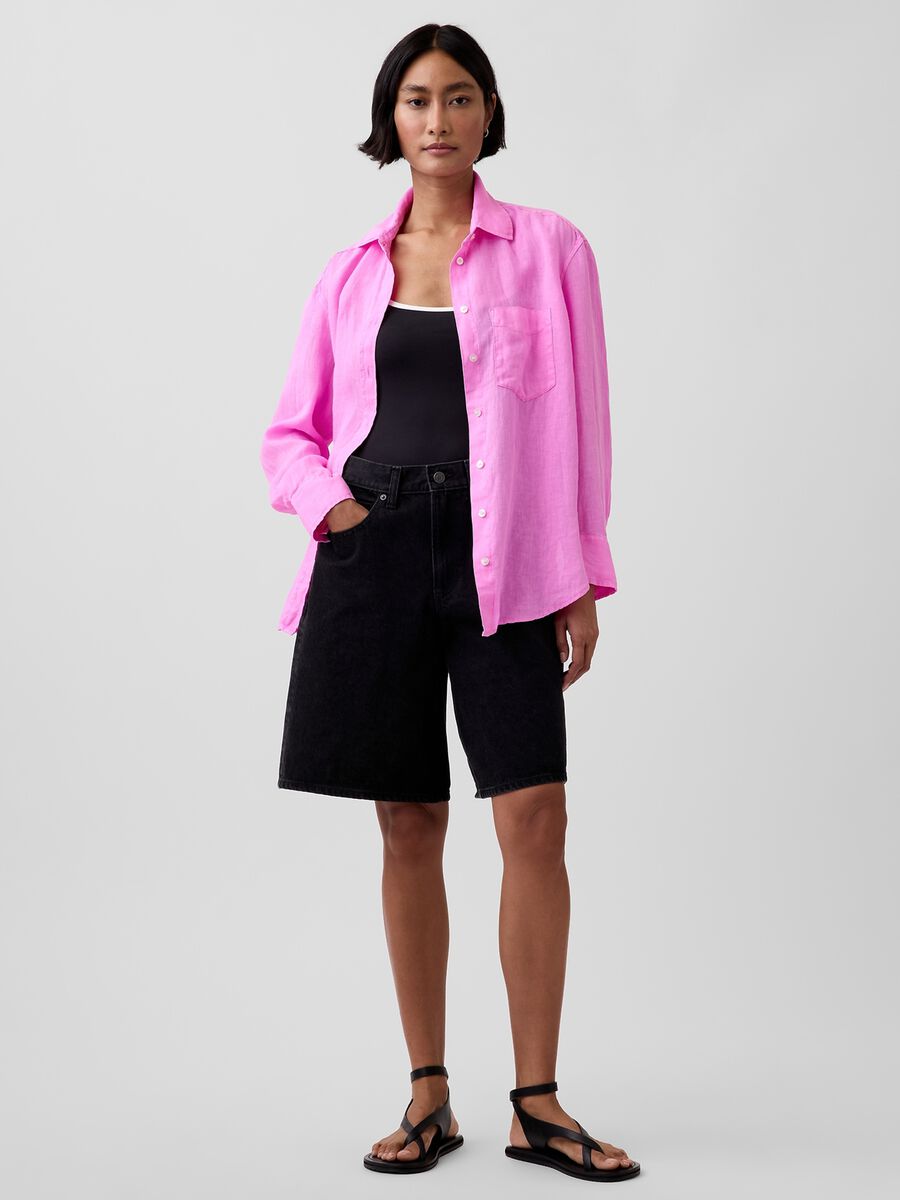 Camicia in puro lino Donna_2