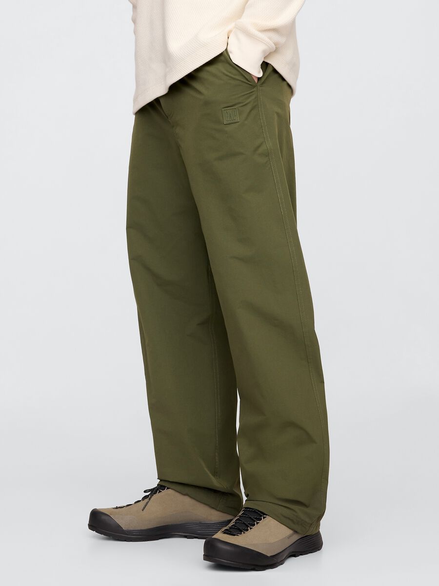 Pantaloni regular verdi Gap Uomo_3
