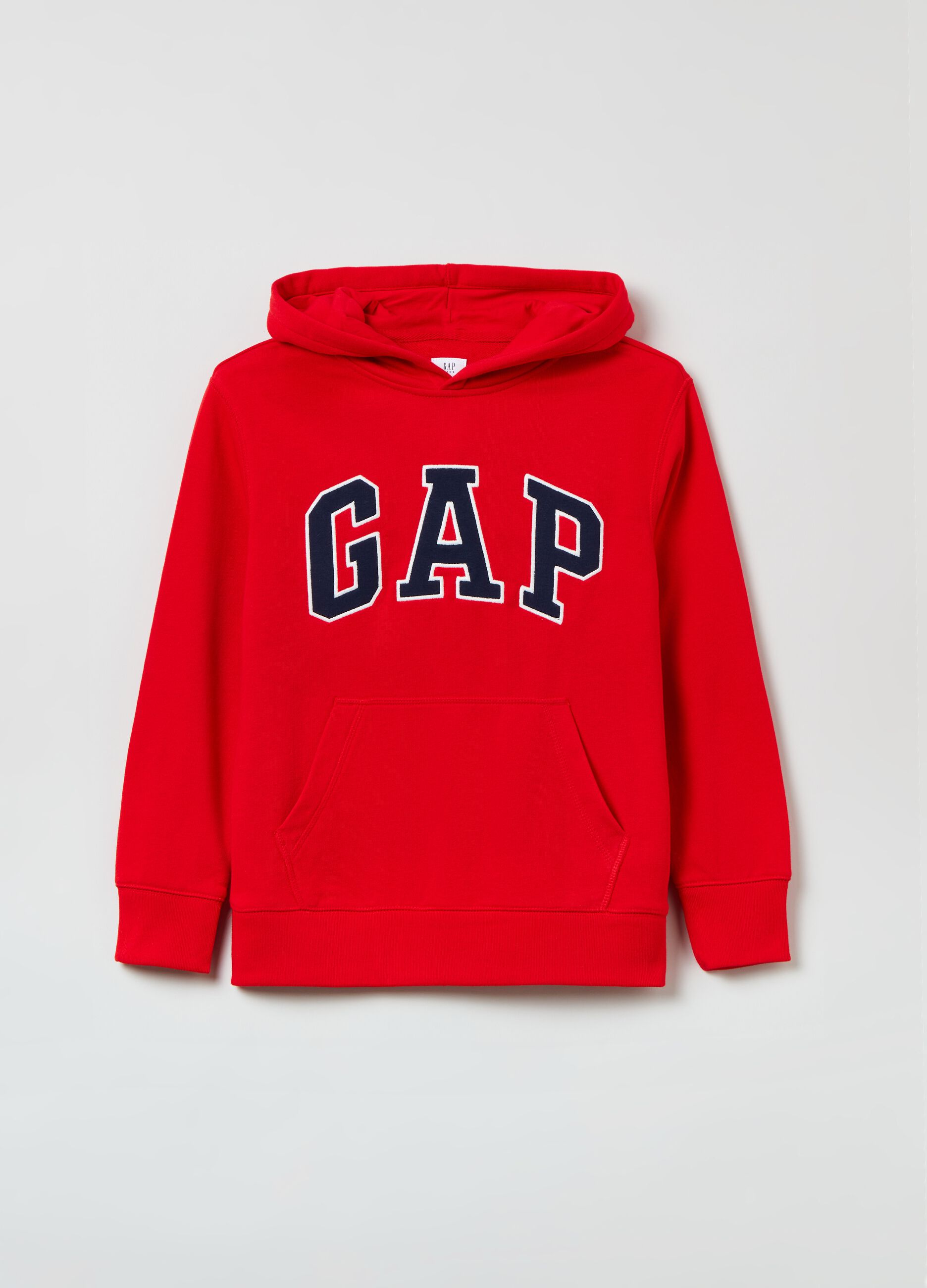Felpa con cappuccio e ricamo logo GAP Italia