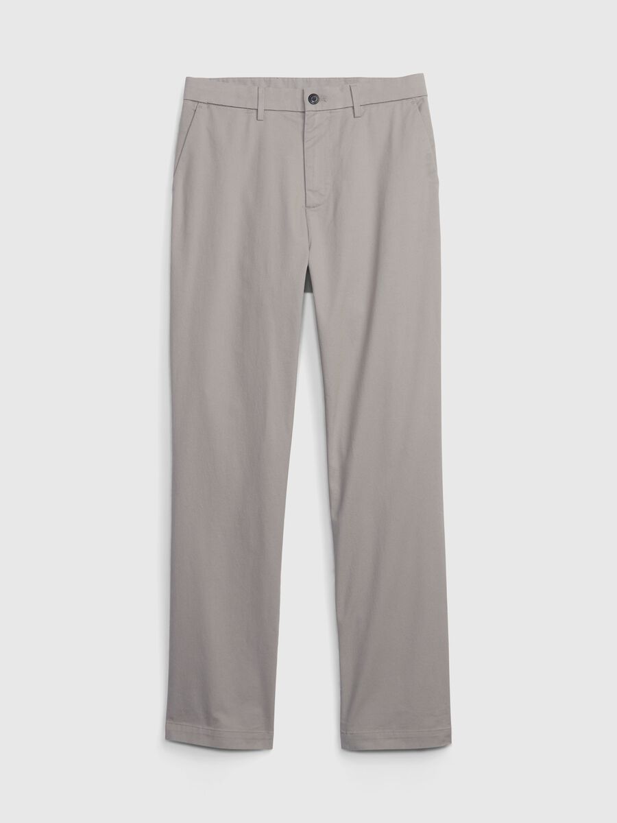 Pantaloni chino in cotone stretch Uomo_3