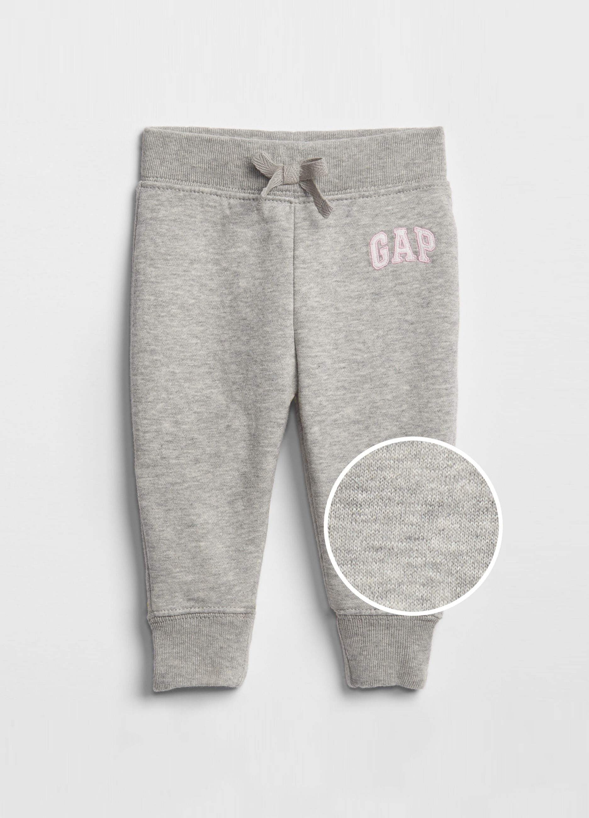 Joggers con coulisse e patch logo