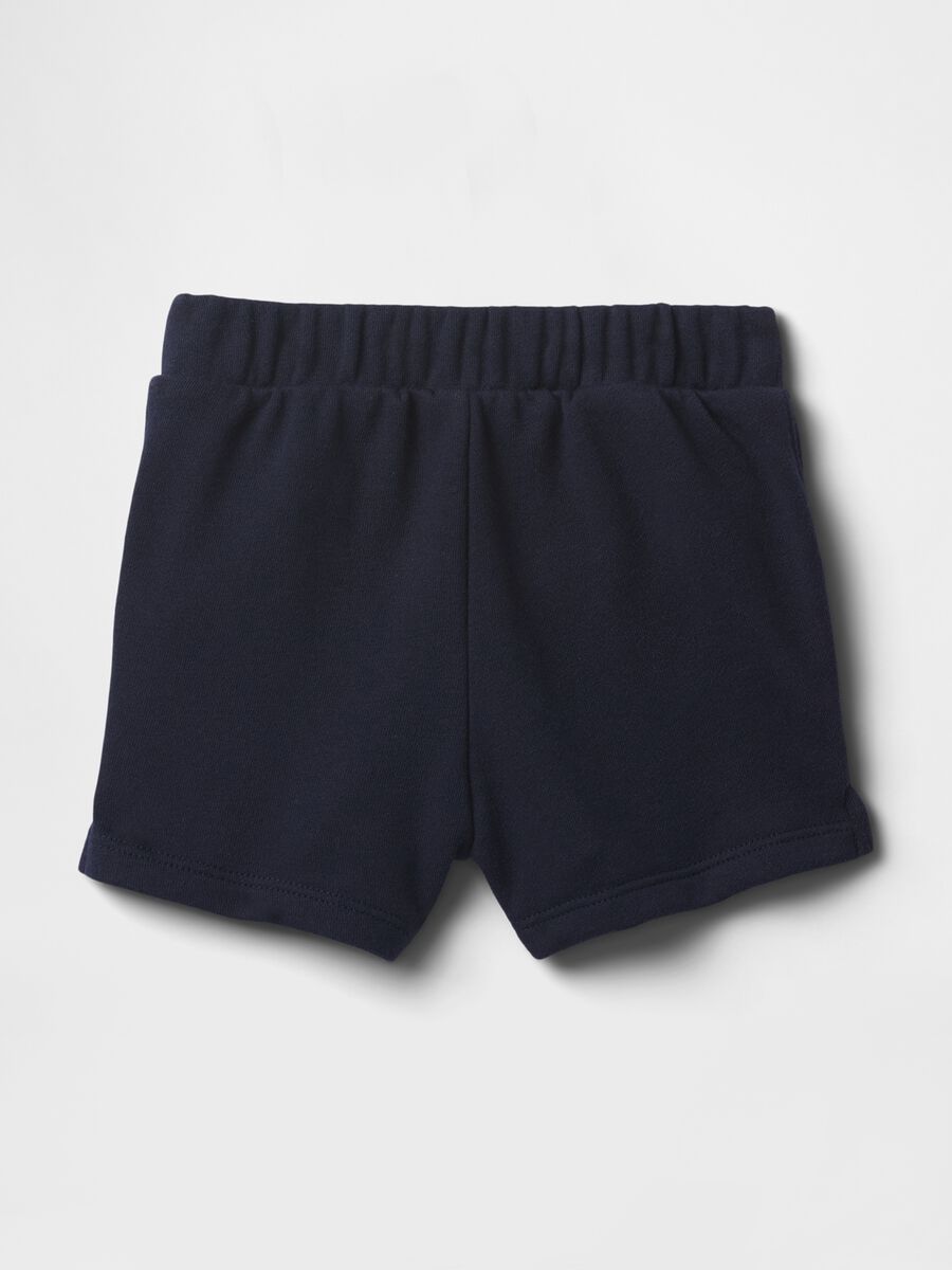 Shorts in misto cotone con logo GAP Bimba_1