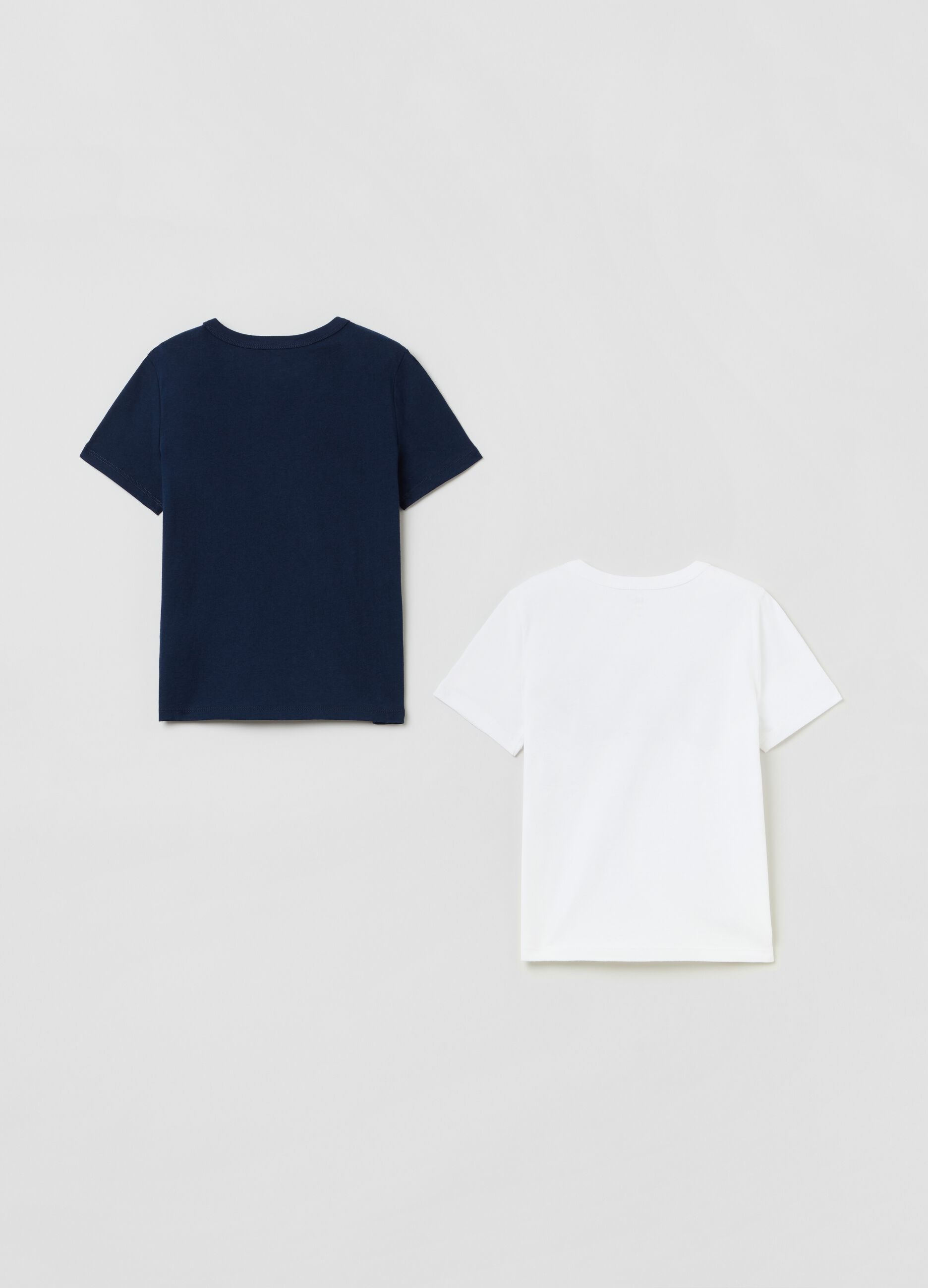 Two-pack T-shirts in cotton with logo print_1
