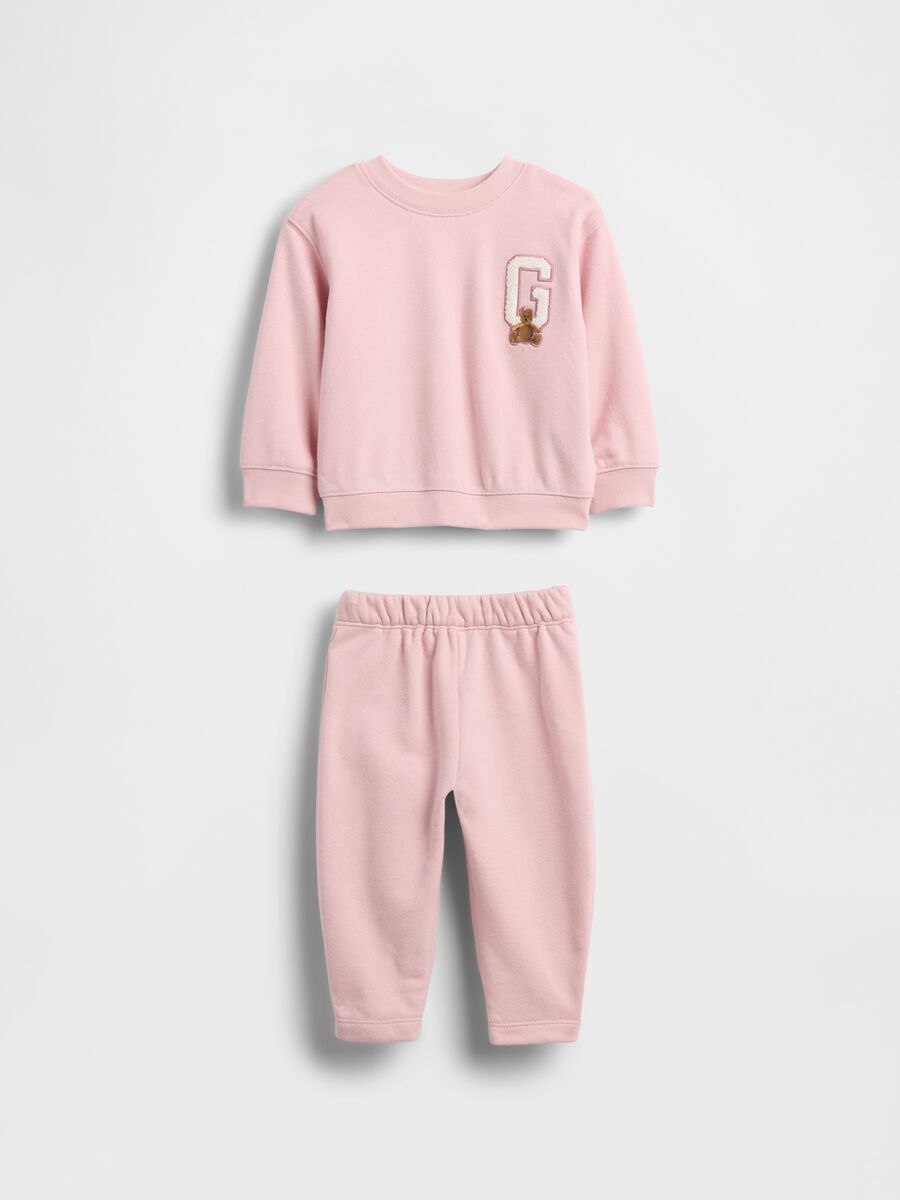 Set rosa per neonato in misto cotone Neonato_0