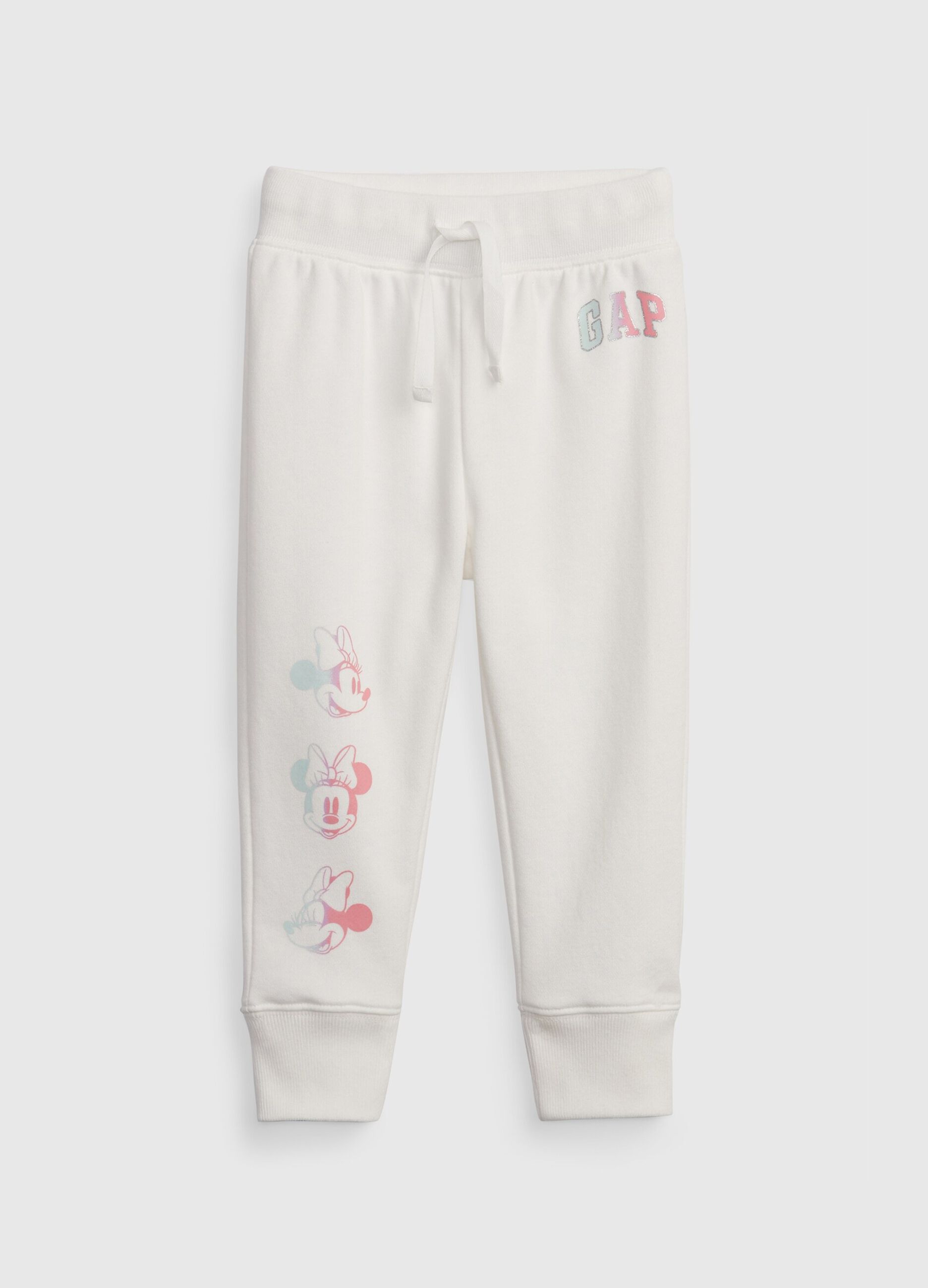 Joggers with logo and Disney print