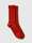 Long cable-knit socks