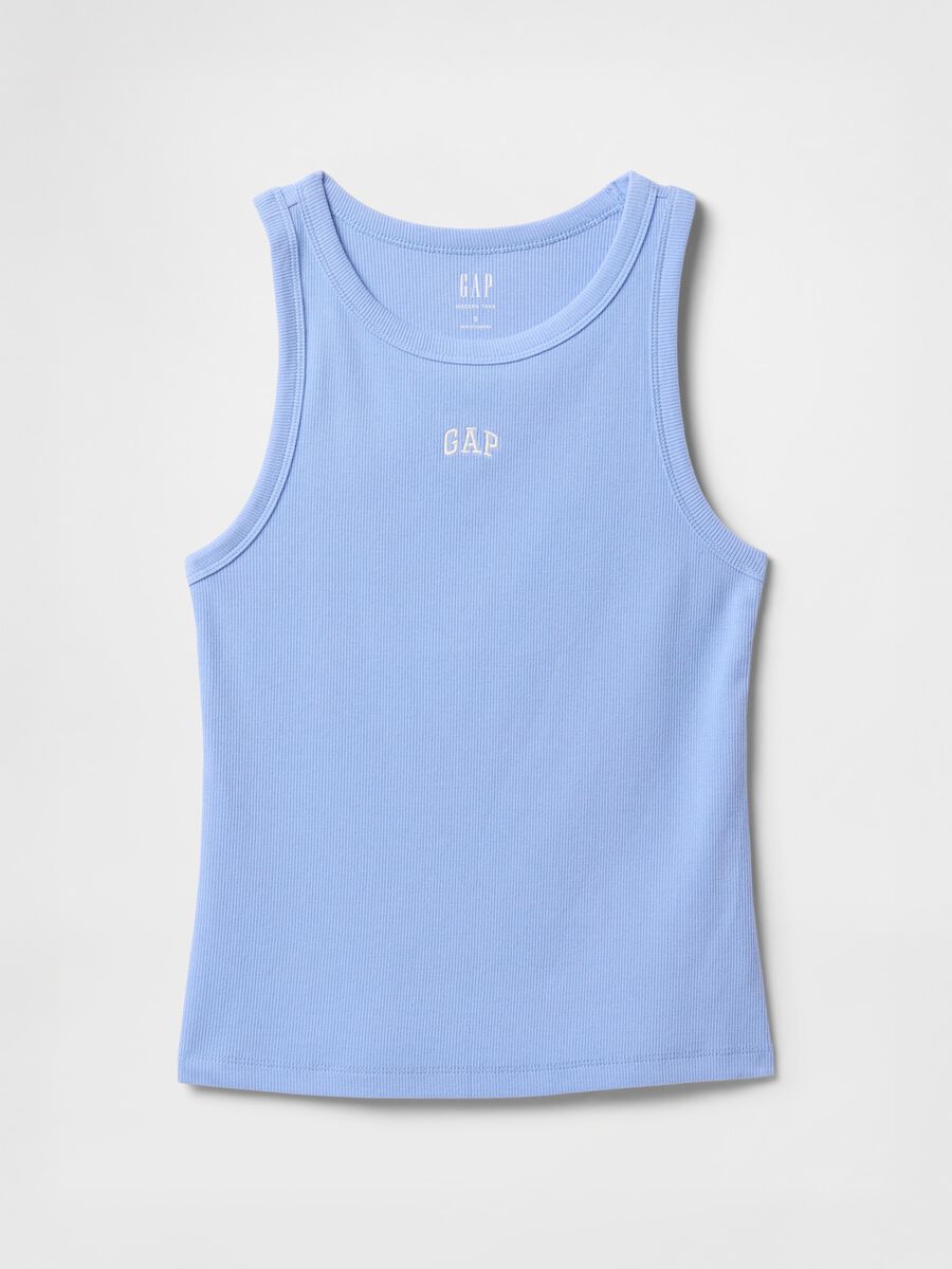 Top senza maniche azzurro GAP Woman_3