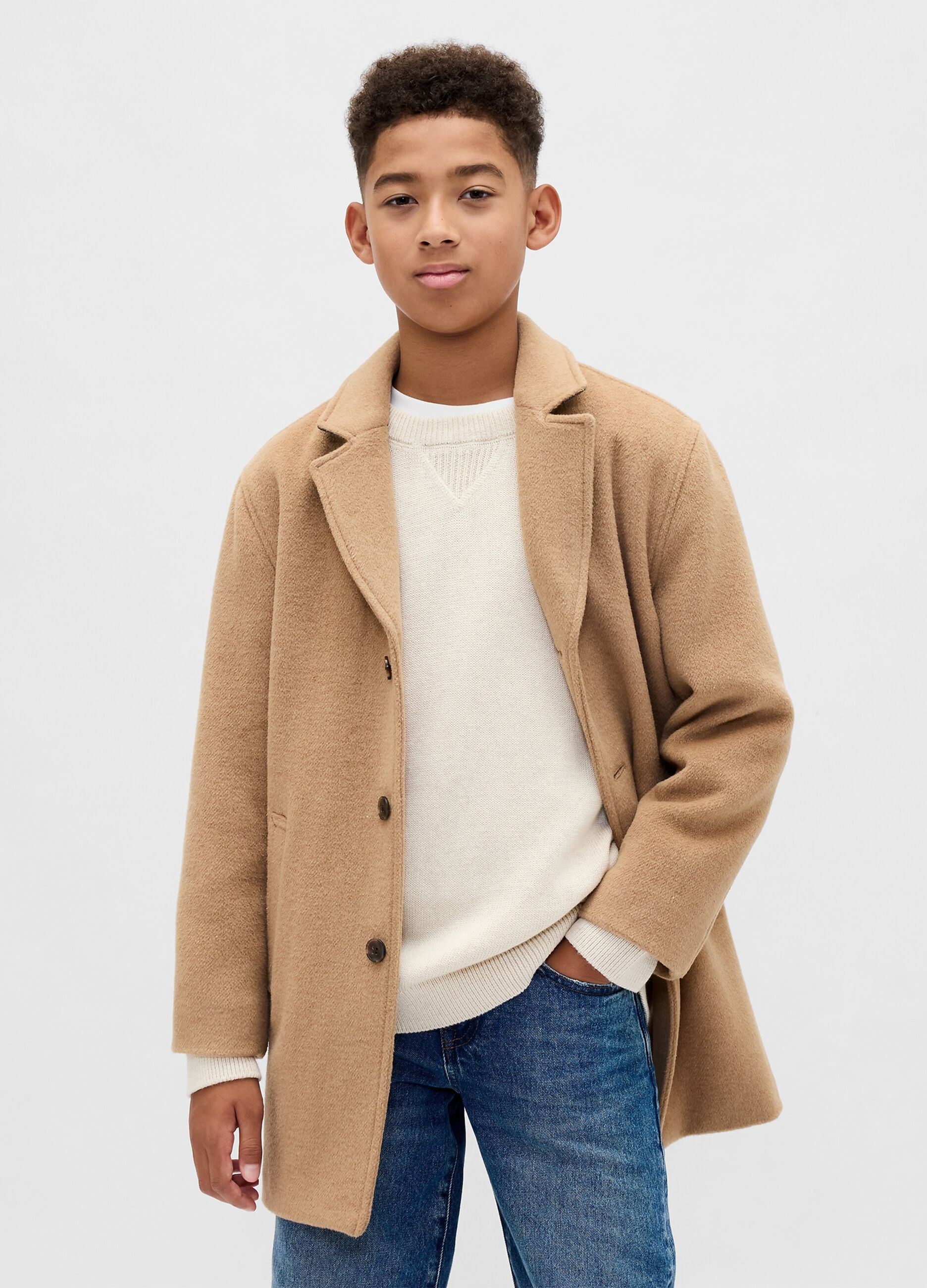 Beige Coat for Child