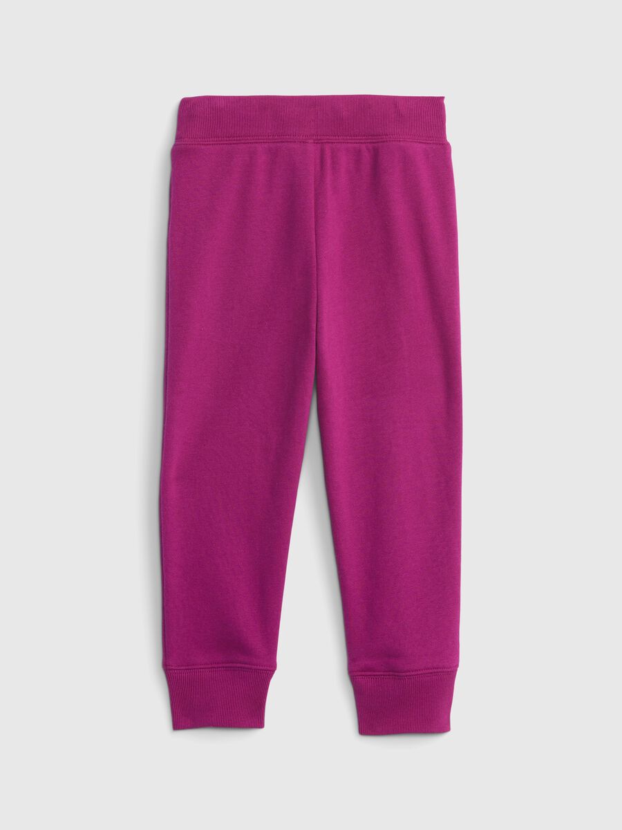 Joggers in French Terry con stampa logo Neonato_1
