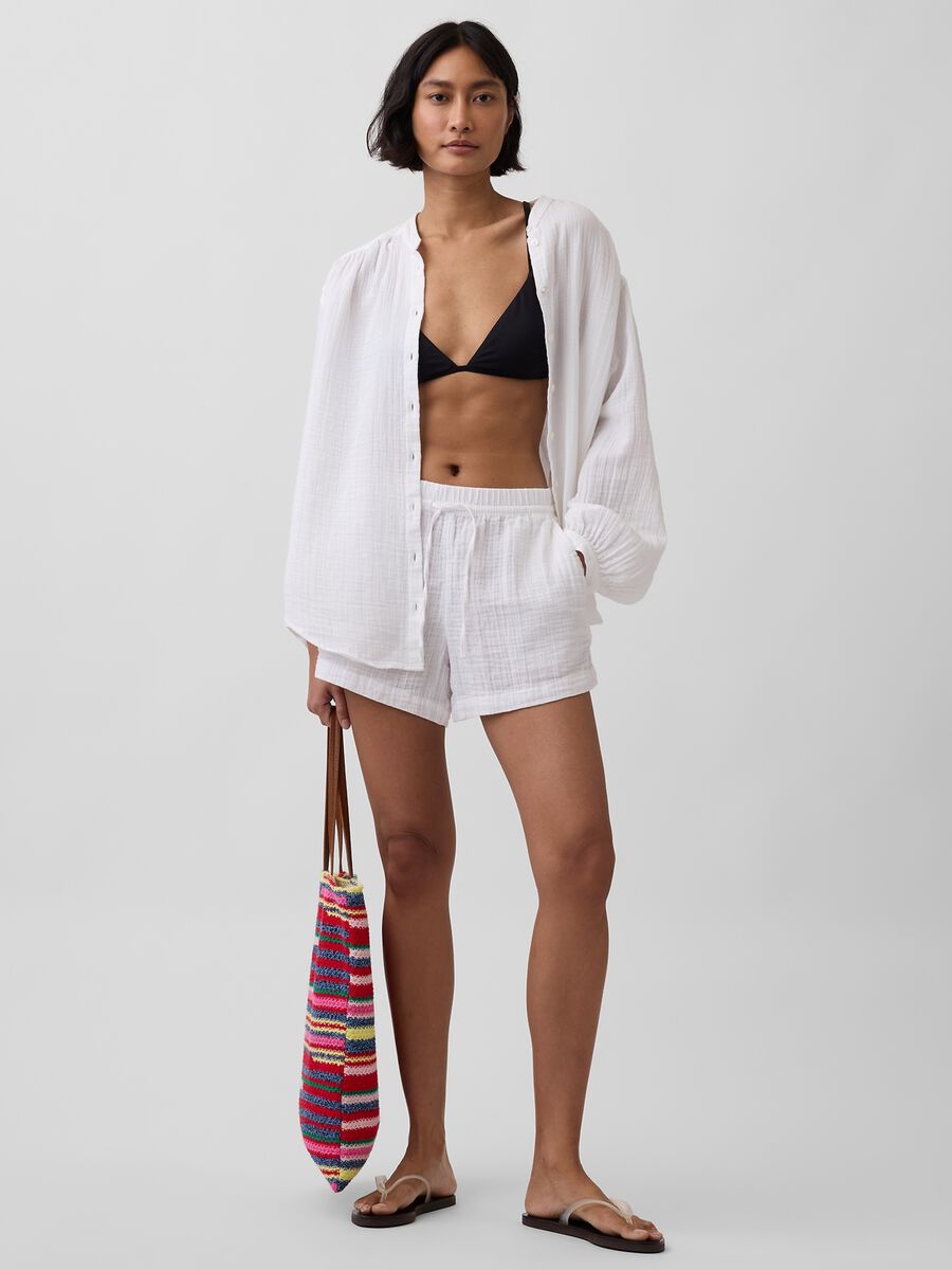 Shorts in puro cotone Donna_5
