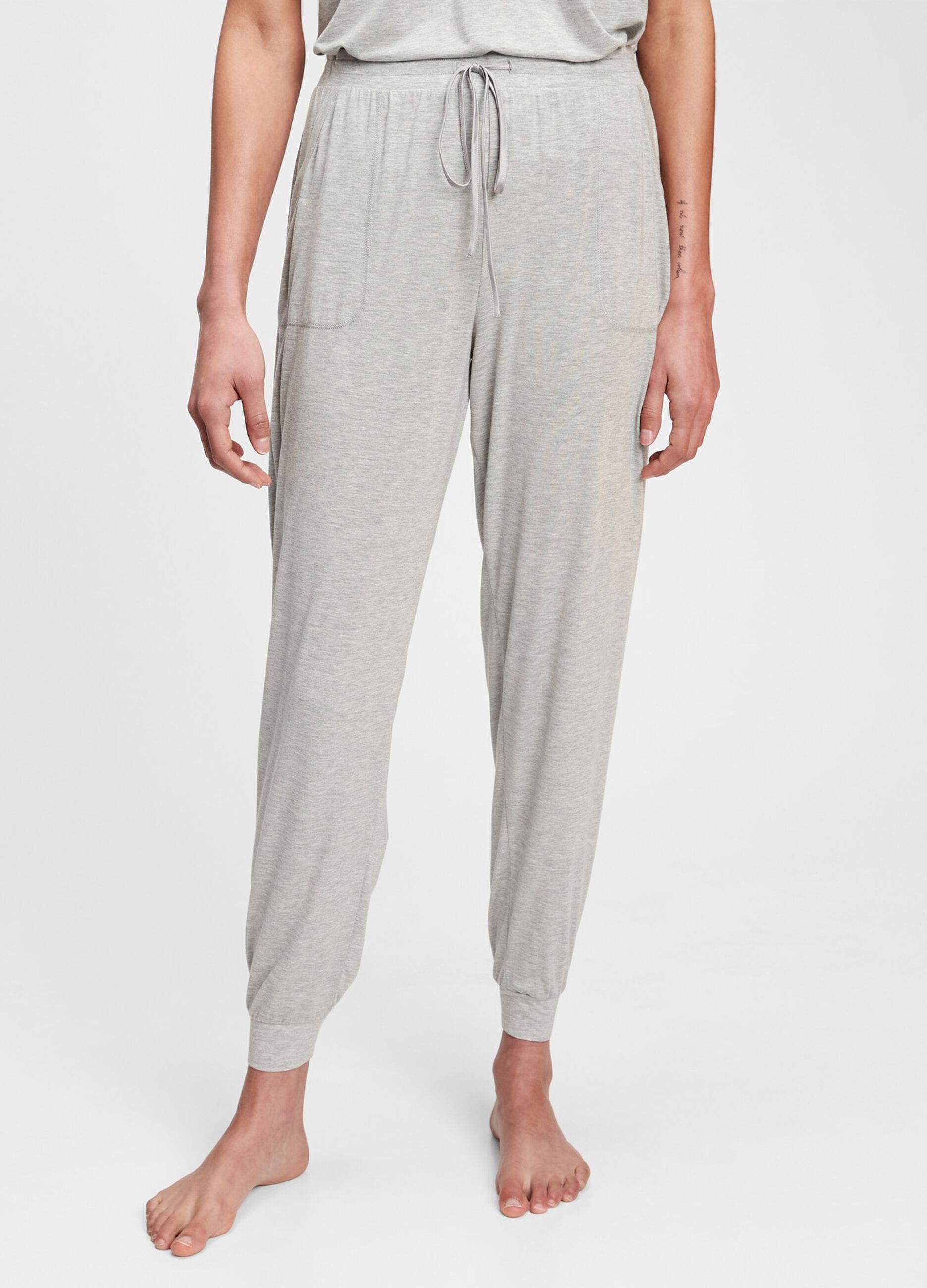Pyjama trousers with drawstring