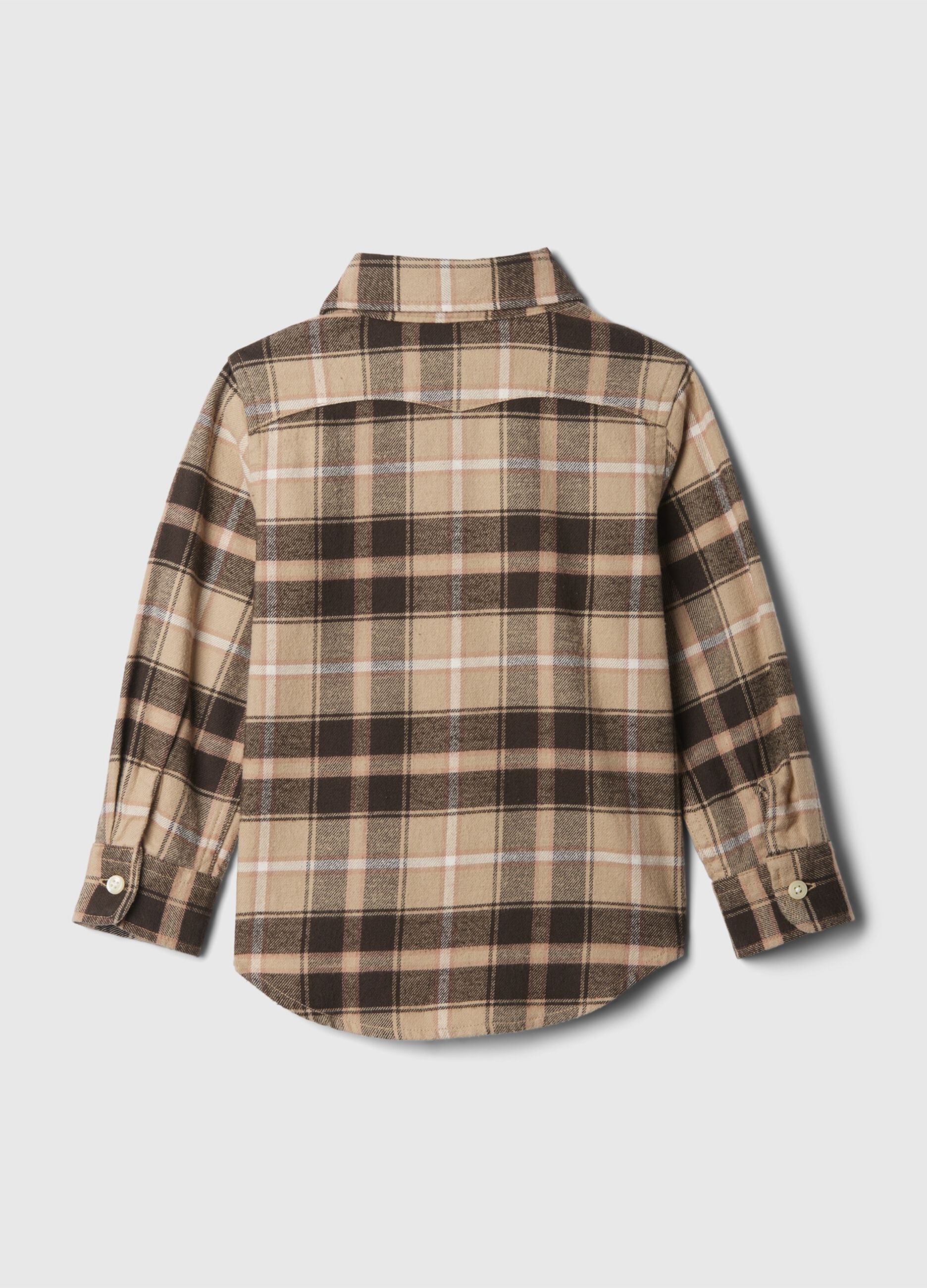Camicia in flanella con fantasia check_1