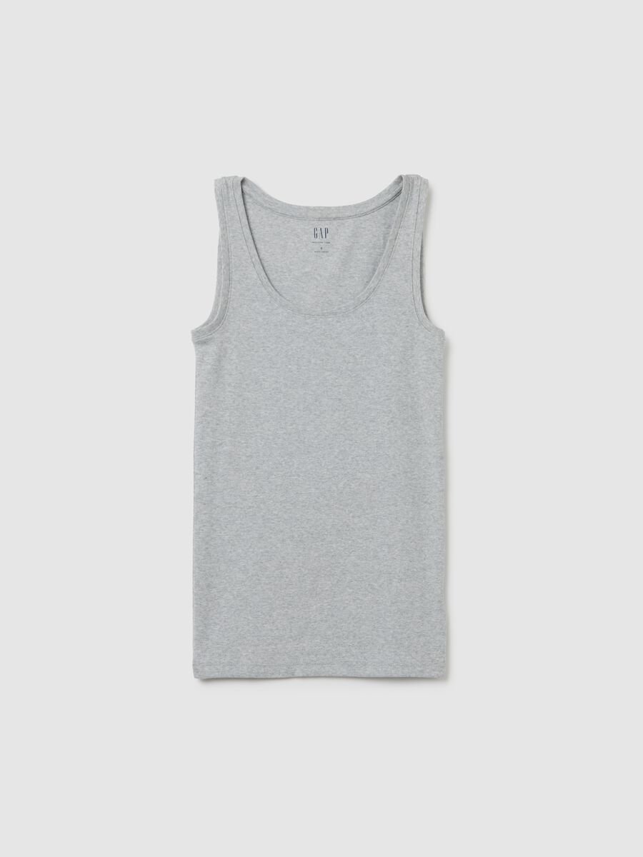 Tank top in cotone e modal stretch Donna_2