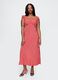 Sleeveless dress with floral pattern_3